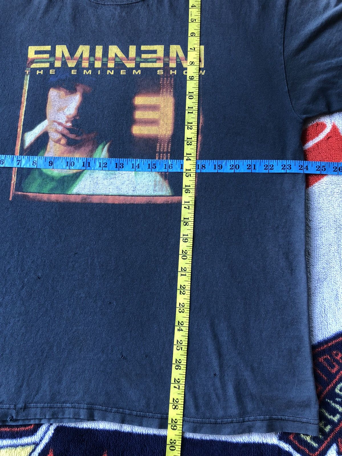 Eminem Vintage 2002 Eminem Show Distressed Shirt Tee Size US L / EU 52-54 / 3 - 13 Thumbnail