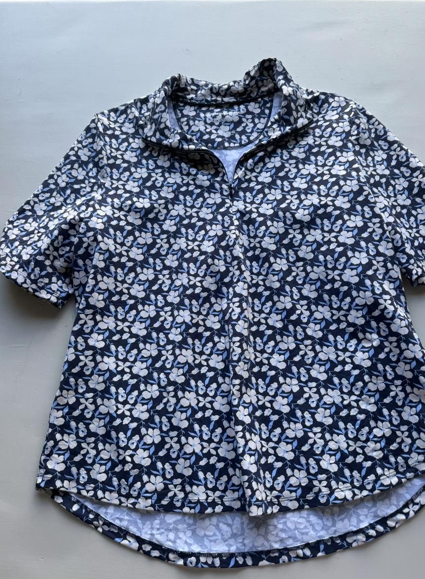 Tommy Bahama Tommy Bahama 1/4 Zip Short Sleeve L Size L / US 10 / IT 46 - 1 Thumbnail