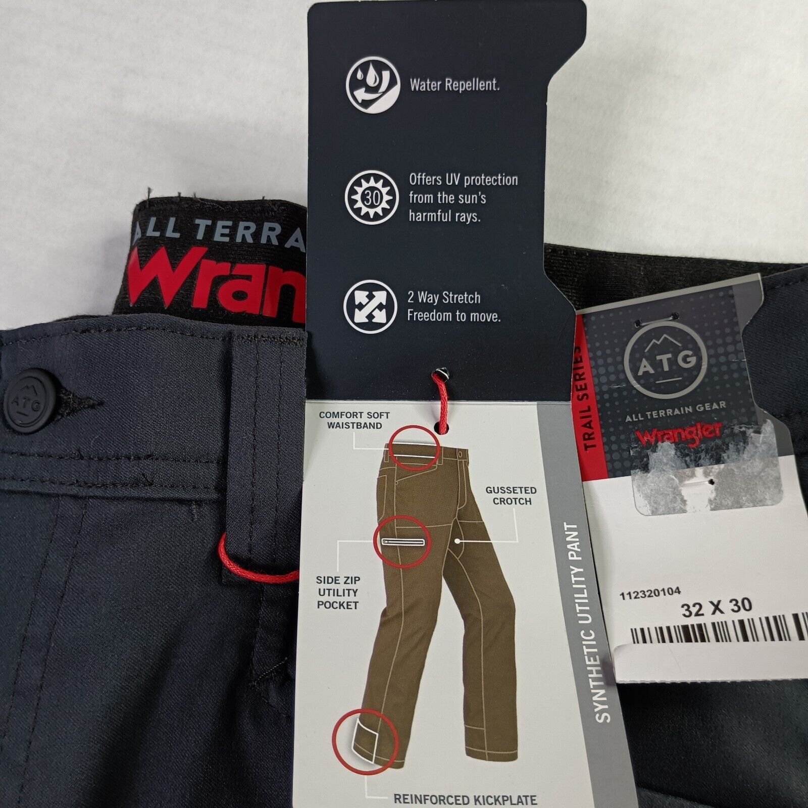 Wrangler Wrangler Reinforced Utility Pants Men's Size 32x30 Gray Size US 32 / EU 48 - 3 Thumbnail