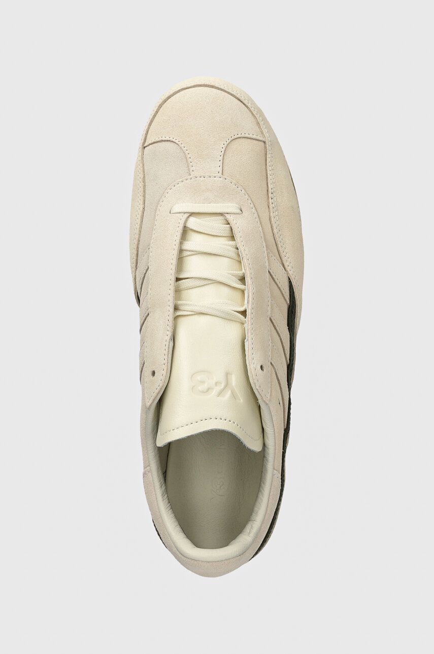 Y-3 × Yohji Yamamoto o1s22i1n0125 Gazelle Low-Top Sneakers in Beige Size US 7 / EU 40 - 3 Thumbnail