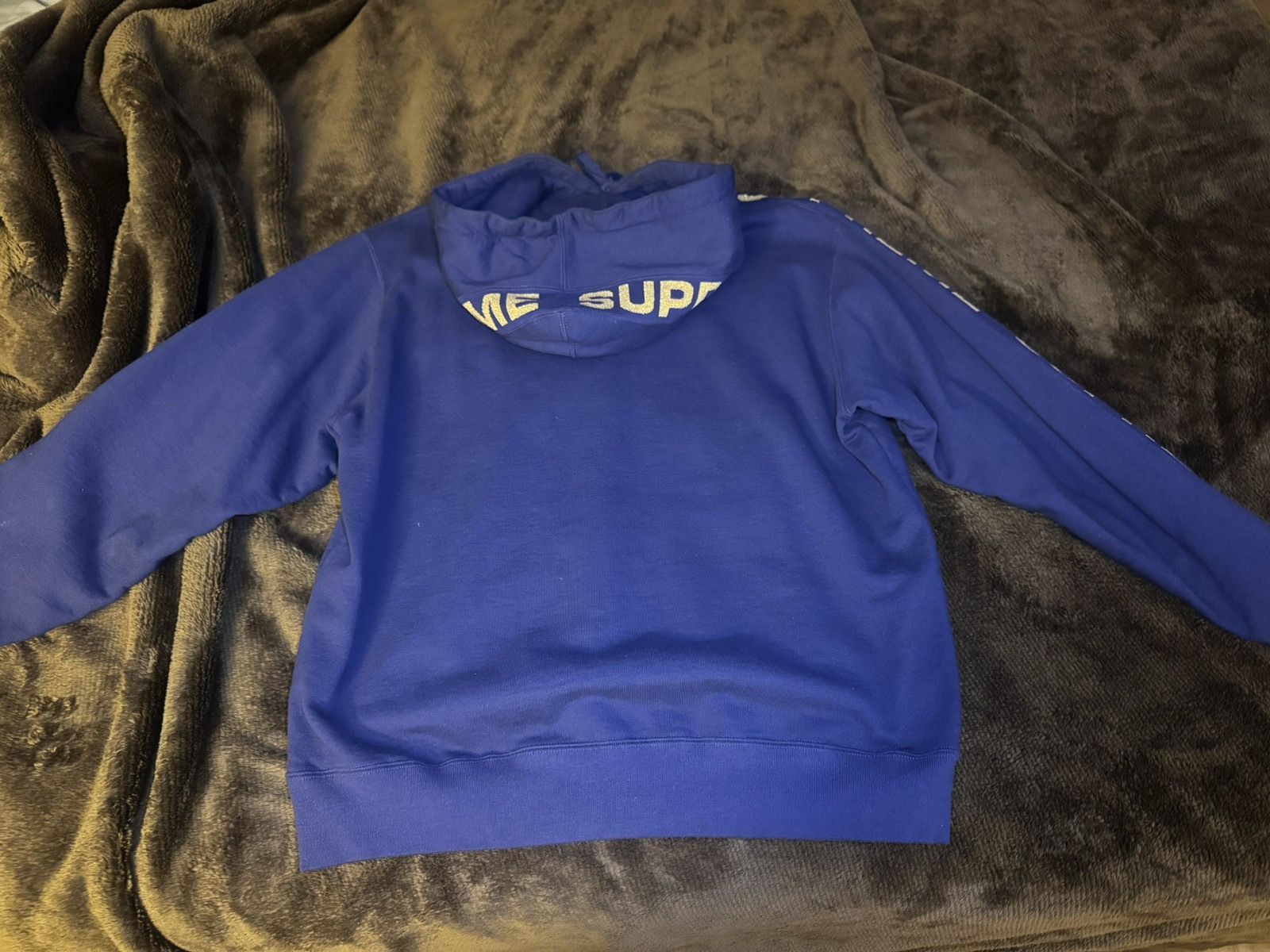 Supreme Supreme Metallic Rib Hooded Sweatshirt Size US M / EU 48-50 / 2 - 3 Thumbnail