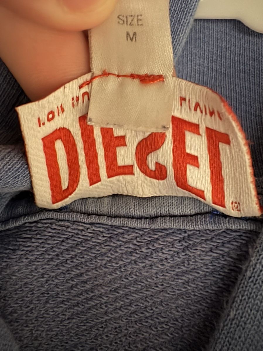 Diesel Diesel college hoodie blue Size US M / EU 48-50 / 2 - 4 Thumbnail