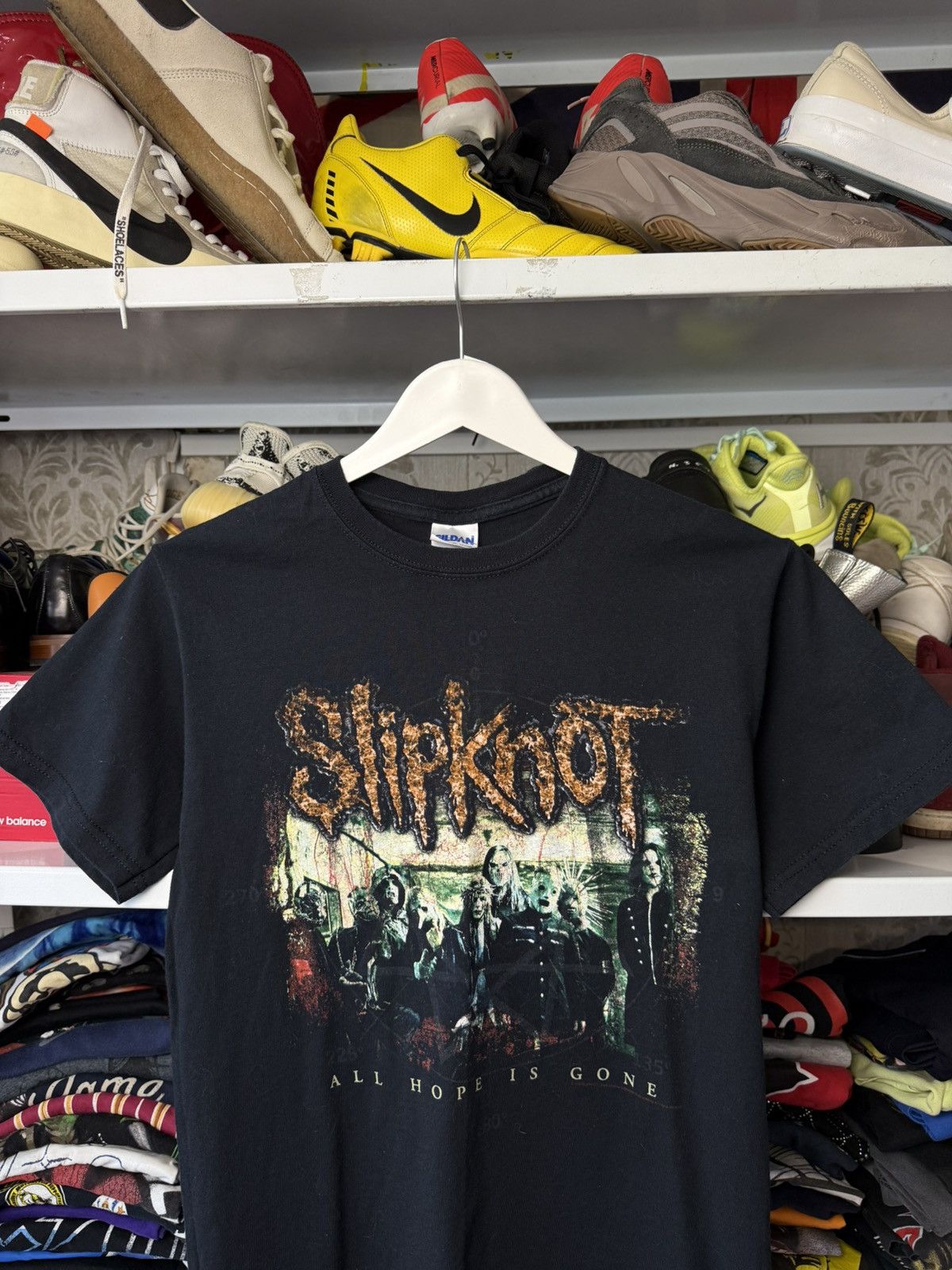 Slipknot Vintage Slipknot All Hope Is Gone 2008 T Shirt Rare Y2K Size US S / EU 44-46 / 1 - 2 Thumbnail