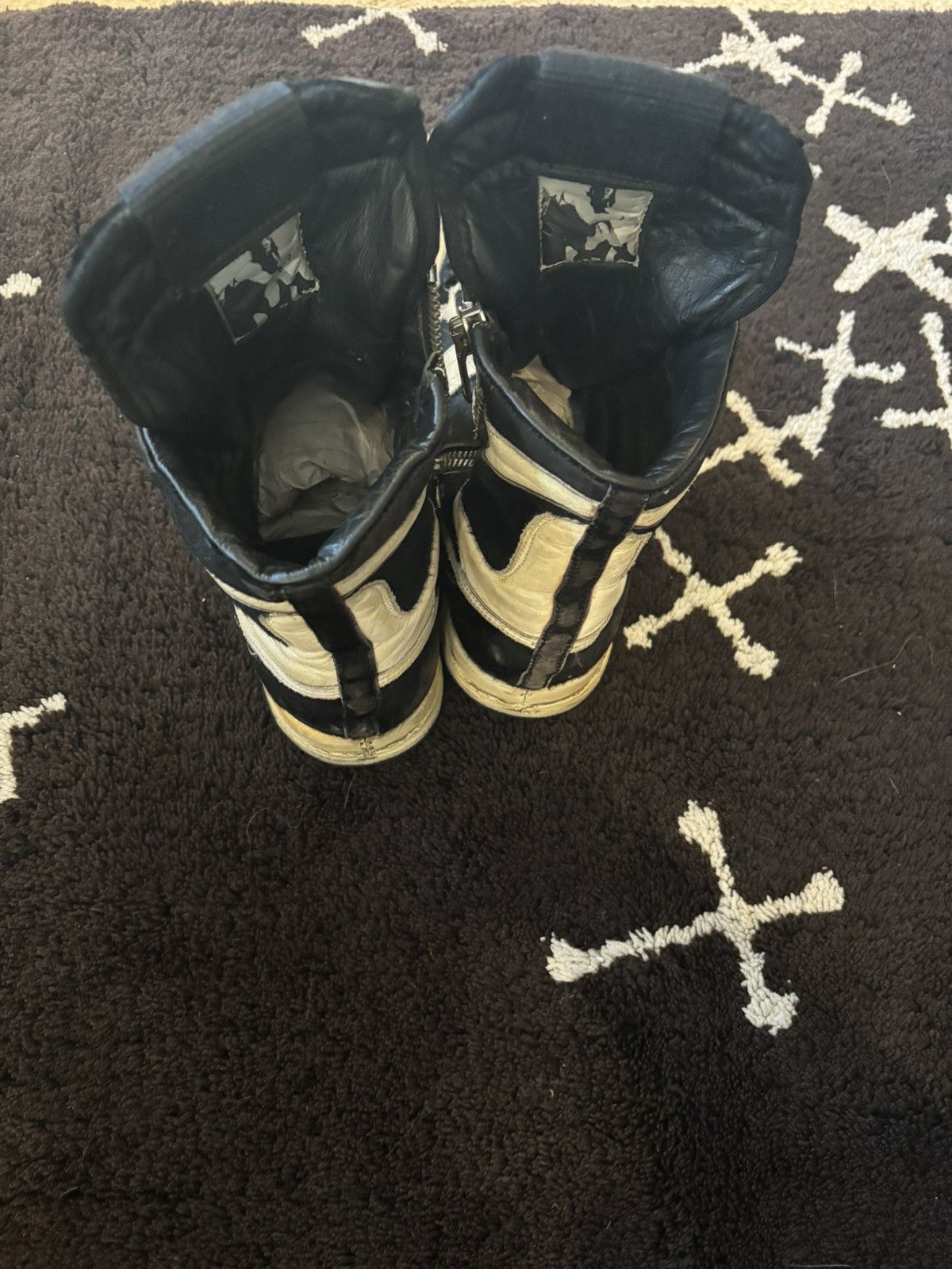 Rick Owens FW08 Rick Owens Ponyhair Dunk Size US 11 / EU 44 - 3 Thumbnail