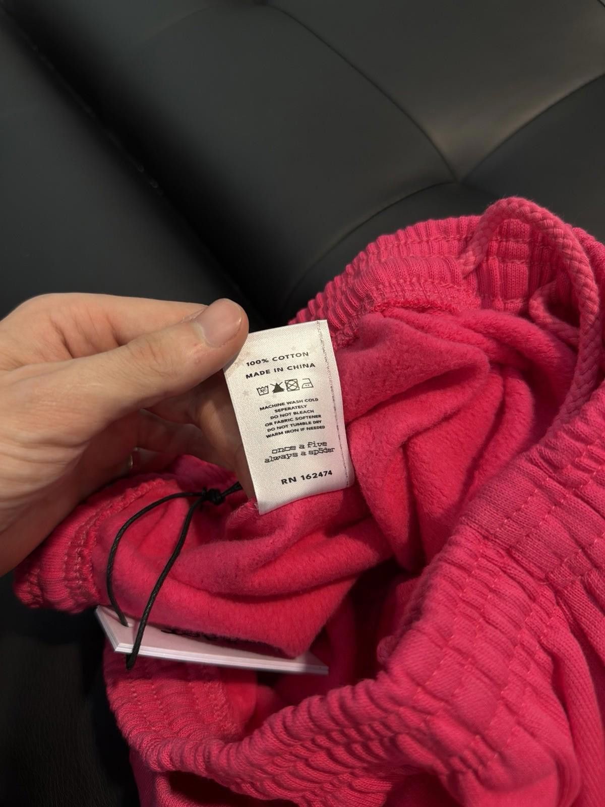 Sp5der Size XS - Sp5der Worldwide Pink Sweatpants Spider Size US 28 / EU 44 - 10 Thumbnail