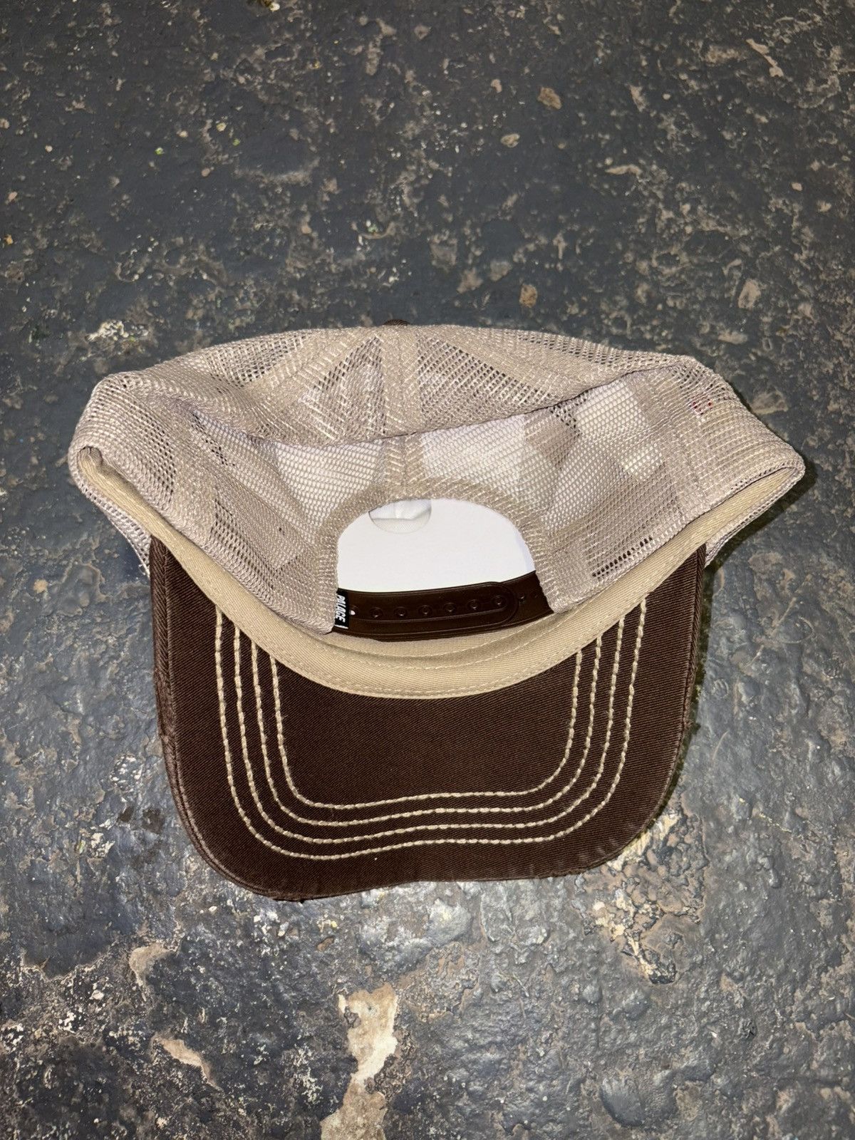Palace Palace Freedom Distressed Trucker Hat Size ONE SIZE - 3 Thumbnail