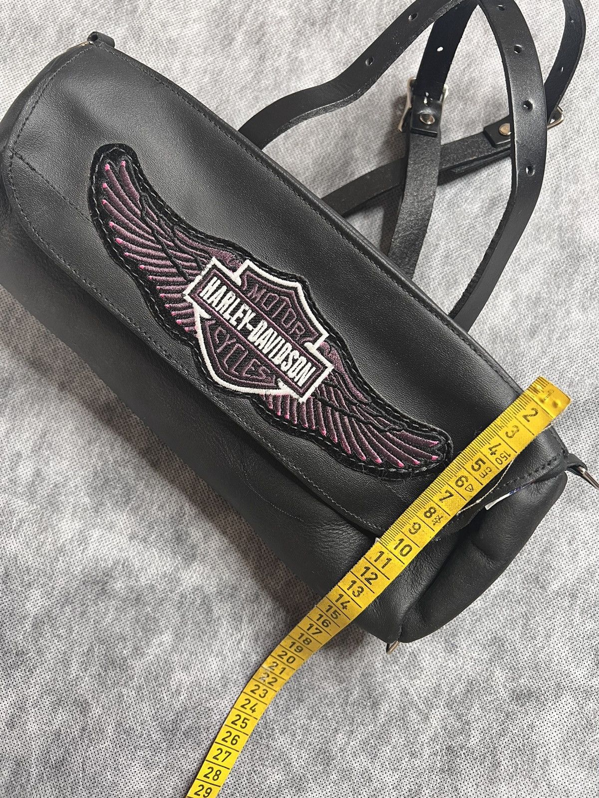 Harley Davidson Harley Davidson Vintage Leather Bag Size ONE SIZE - 7 Thumbnail