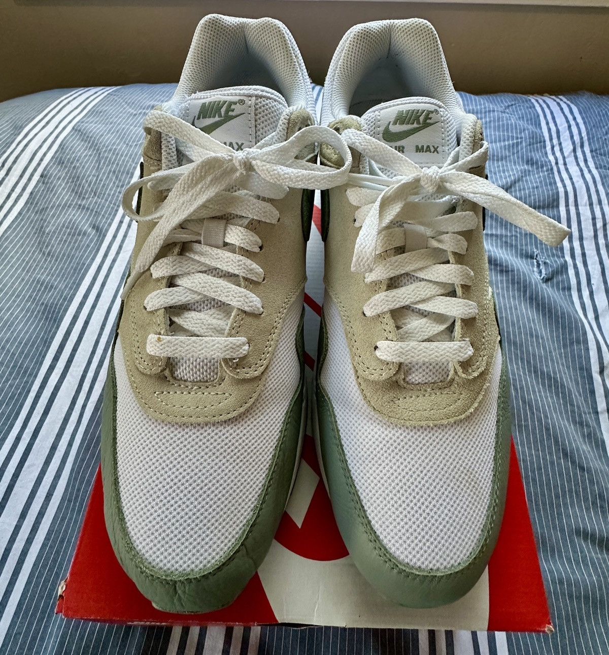 Nike Nike Air Max 1 SC “Mica Green” Size US 11 / EU 44 - 2 Thumbnail