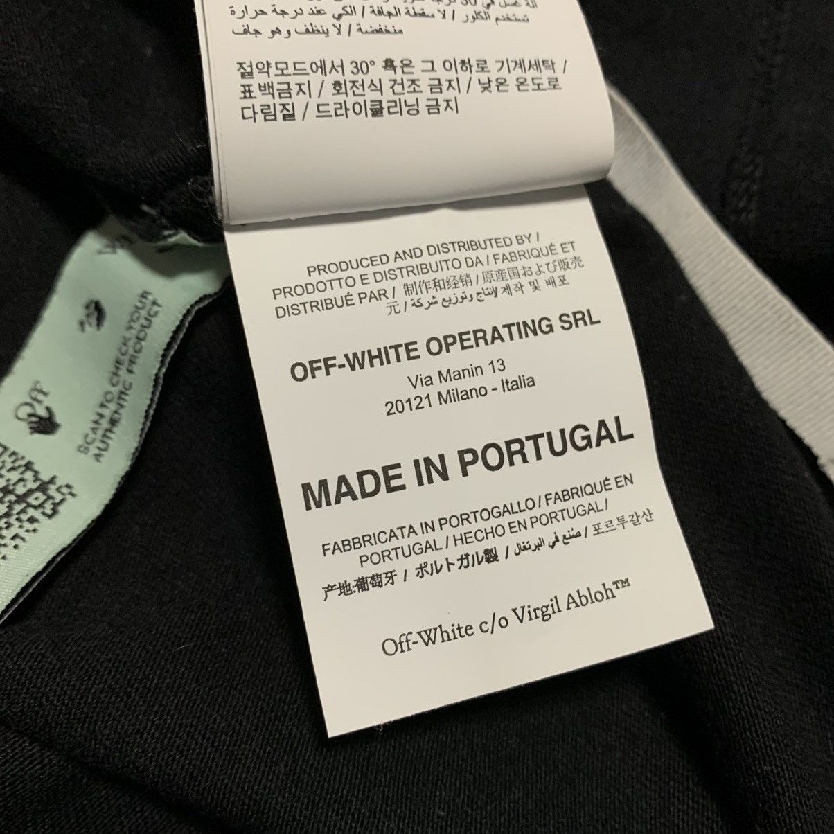 Off-White Off White Small Caravaggio Arrows Black Tee Virgil Abloh Size US S / EU 44-46 / 1 - 9 Thumbnail