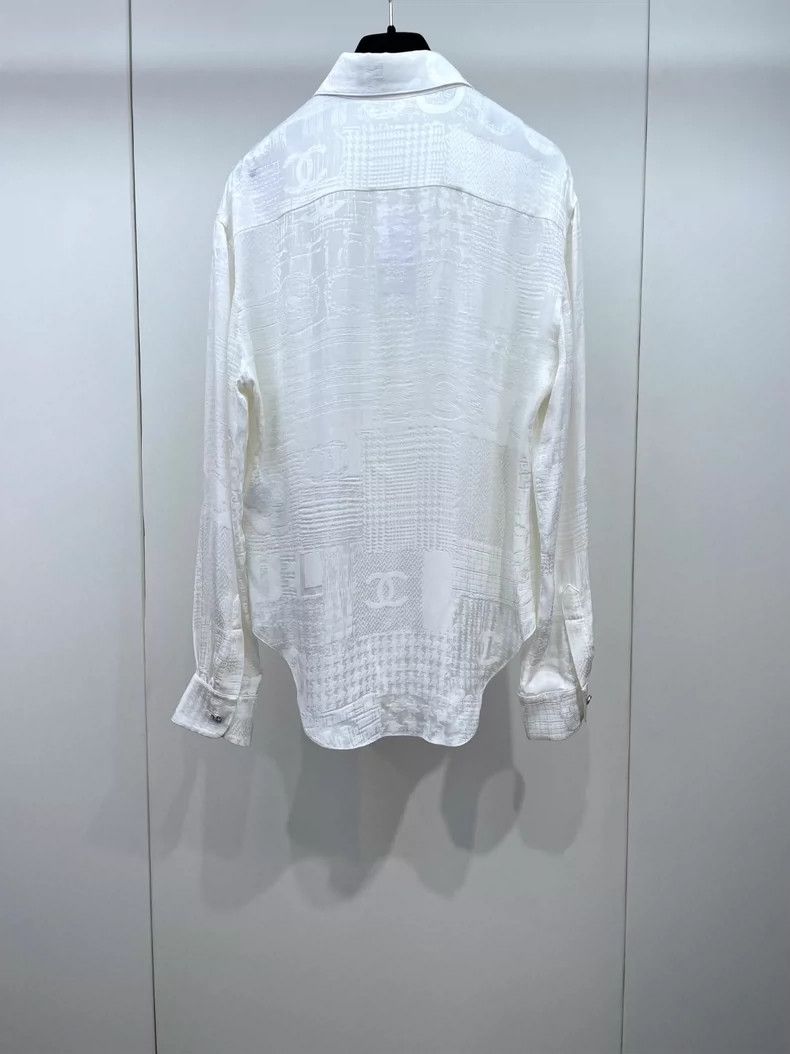 Chanel Chanel 22K silk jacquart shirt 2504-Nextarrow Size XS / US 0-2 / IT 36-38 - 2 Thumbnail