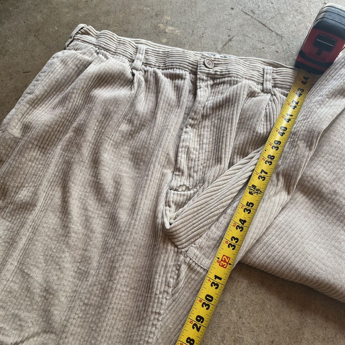 Other Eddie Domani - Vintage Cream Pants Size US 36 / EU 52 - 6 Thumbnail