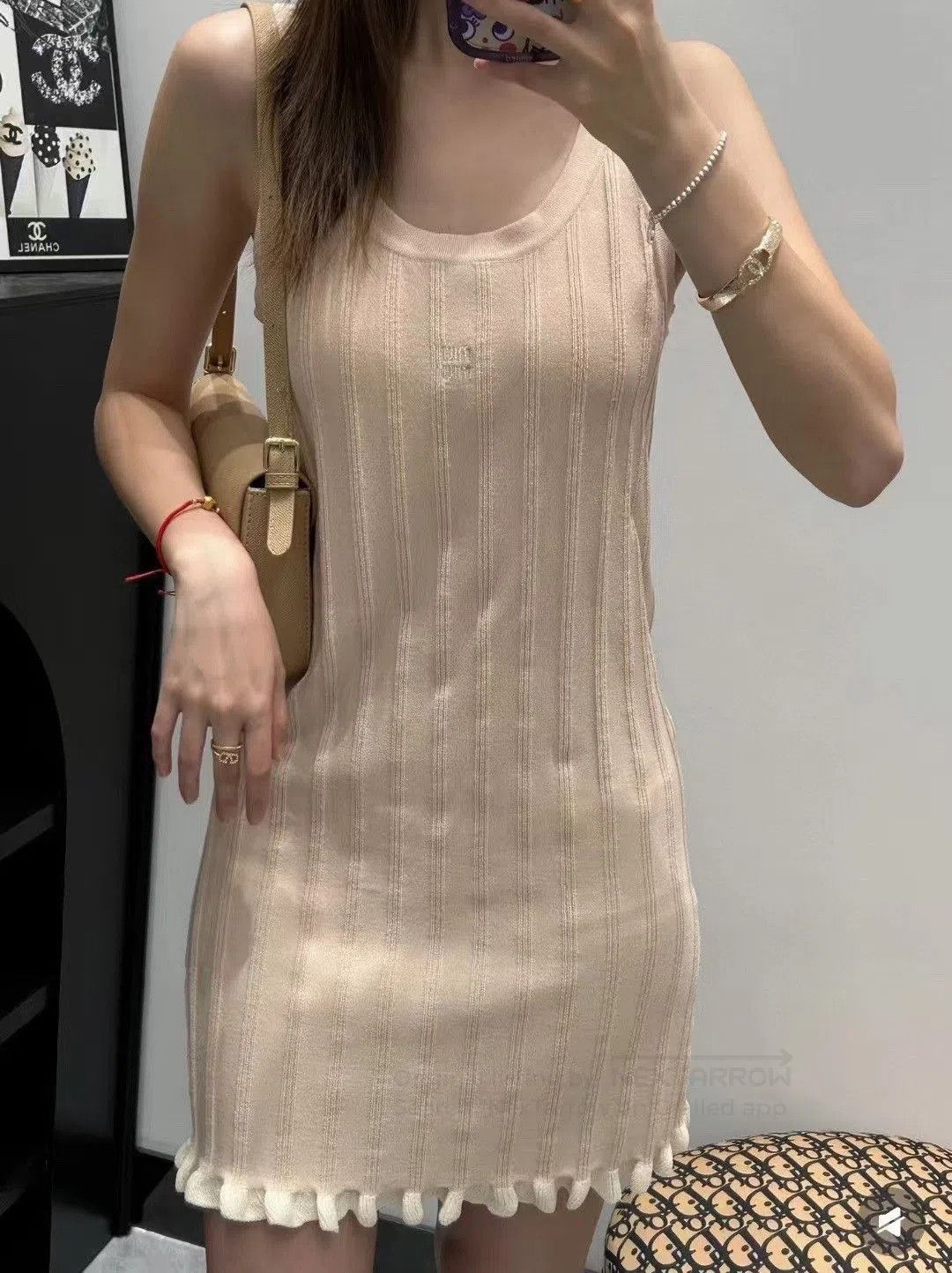 Miu Miu Miu Miu Women's Dress. Size XS / US 0-2 / IT 36-38 - 8 Thumbnail