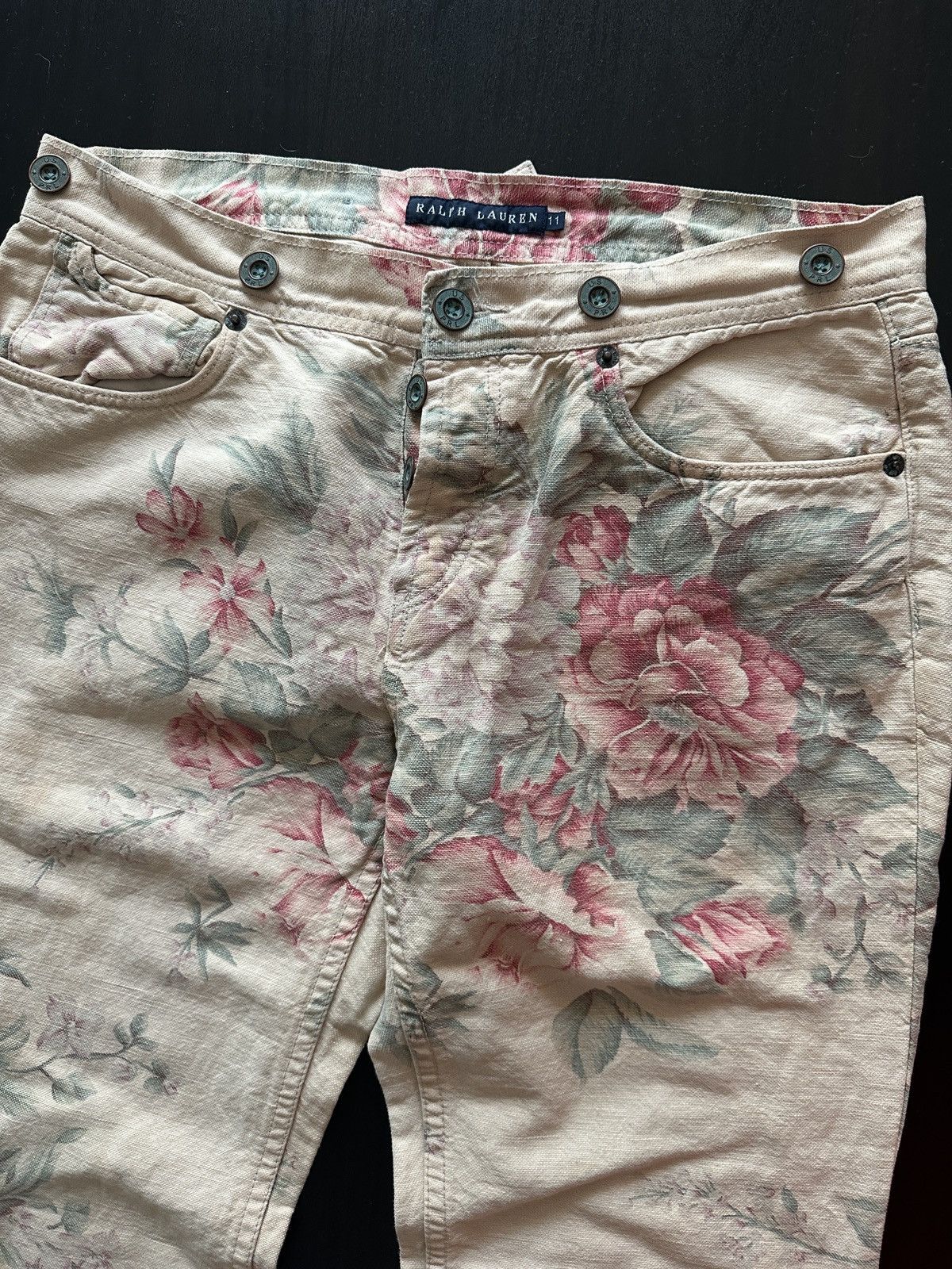 Ralph Lauren Vintage Ralph Lauren Floral Pants (2004) –Archive Piece Size 30" / US 8 / IT 44 - 3 Thumbnail