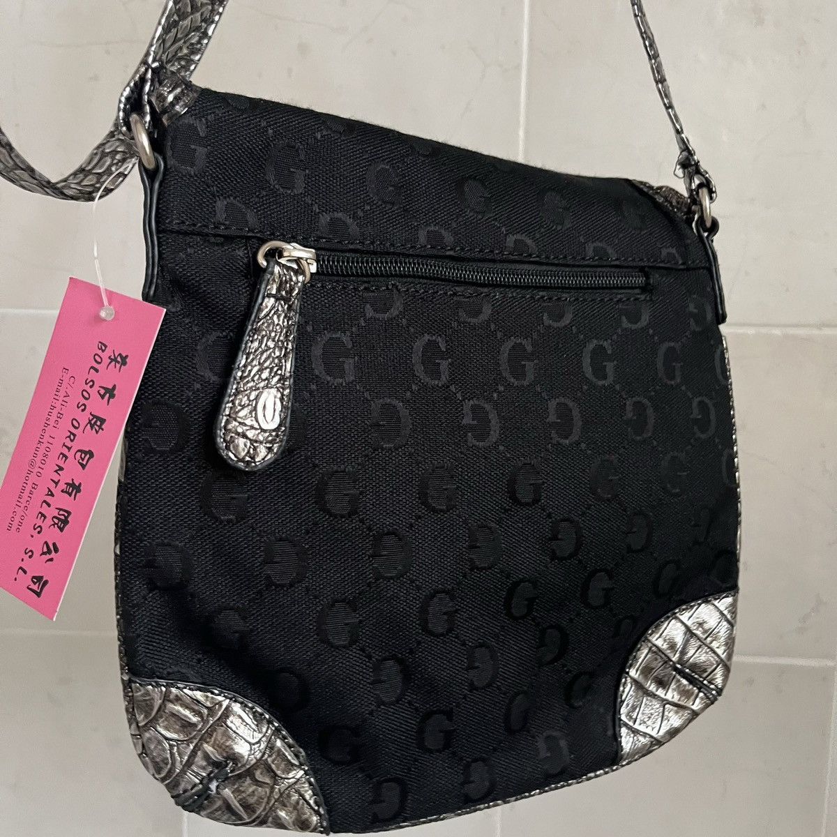 Vintage ♡ Black retro crossbody bag ♡ Size ONE SIZE - 7 Thumbnail