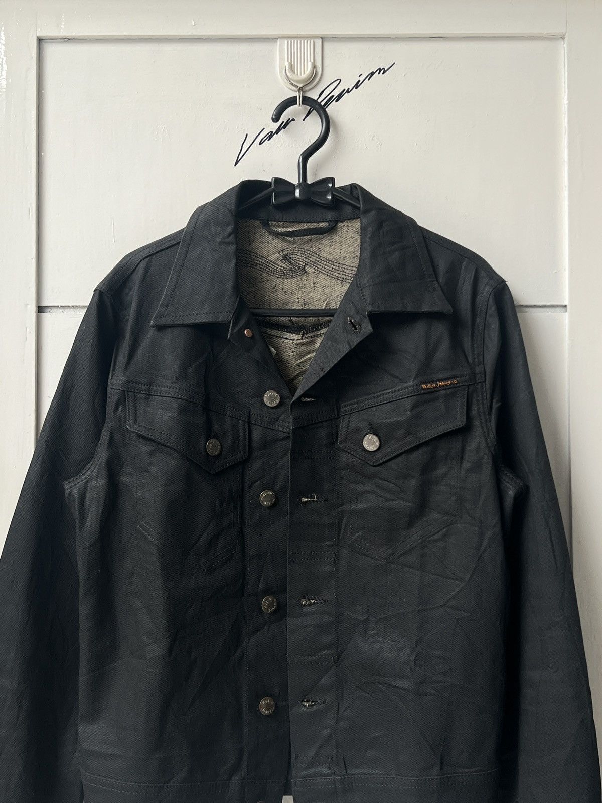 Nudie Jeans NUDIE JEANS CO Black Denim Jacket Size US XS / EU 42 / 0 - 7 Thumbnail