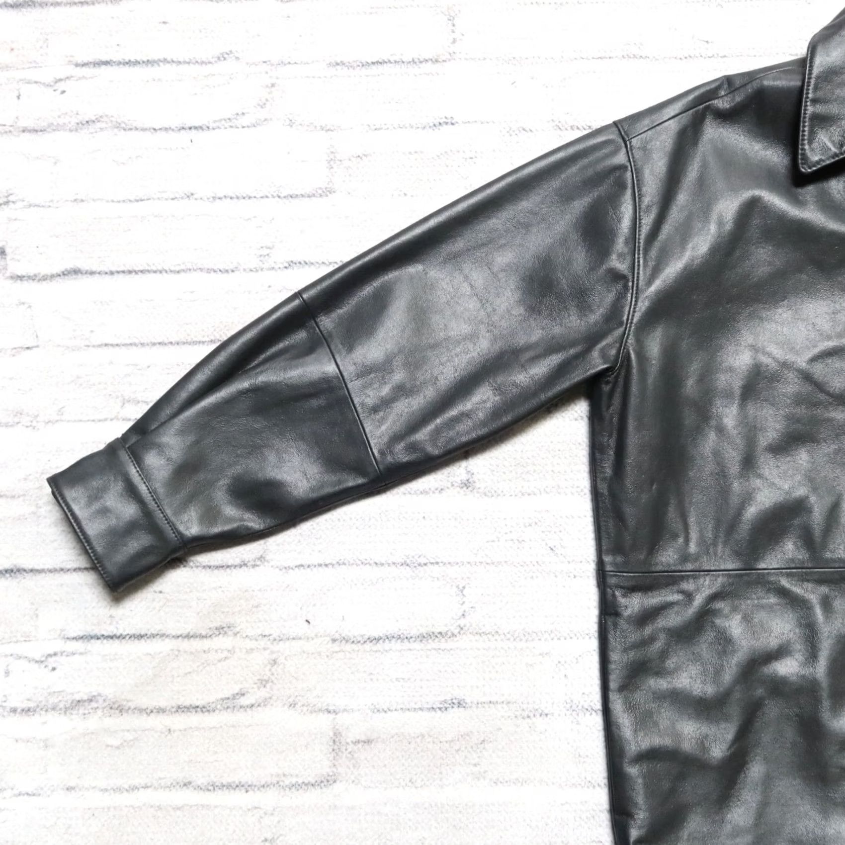 Levi's Levi's Leather Trench Coat Jacket Mens Size S Black Sample Size US S / EU 44-46 / 1 - 4 Thumbnail