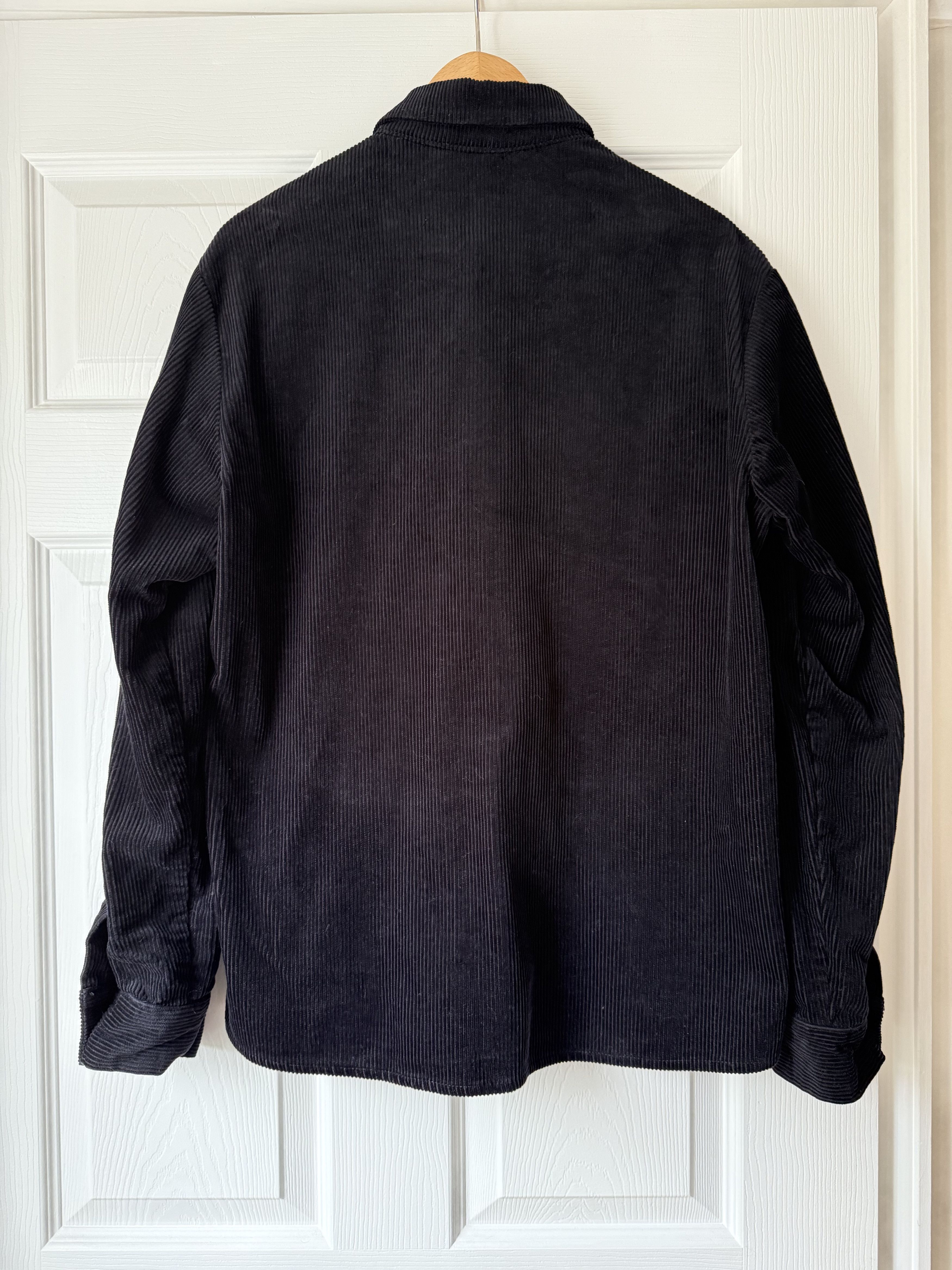A.P.C. Black Corduroy Overshirt Size US M / EU 48-50 / 2 - 2 Thumbnail