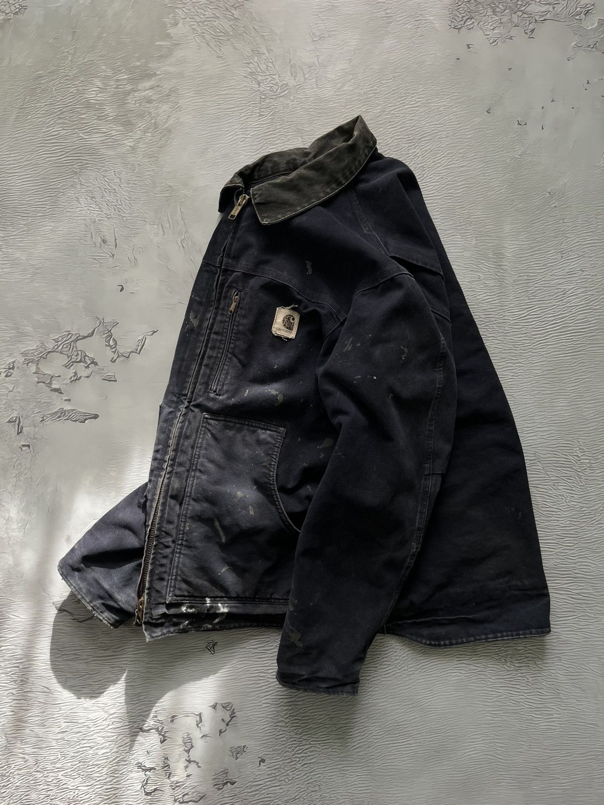 Carhartt 🇺🇸 90s Carhartt WIP Detroit Sherpa Jacket Vintage Streetwear Size US L / EU 52-54 / 3 - 1 Thumbnail