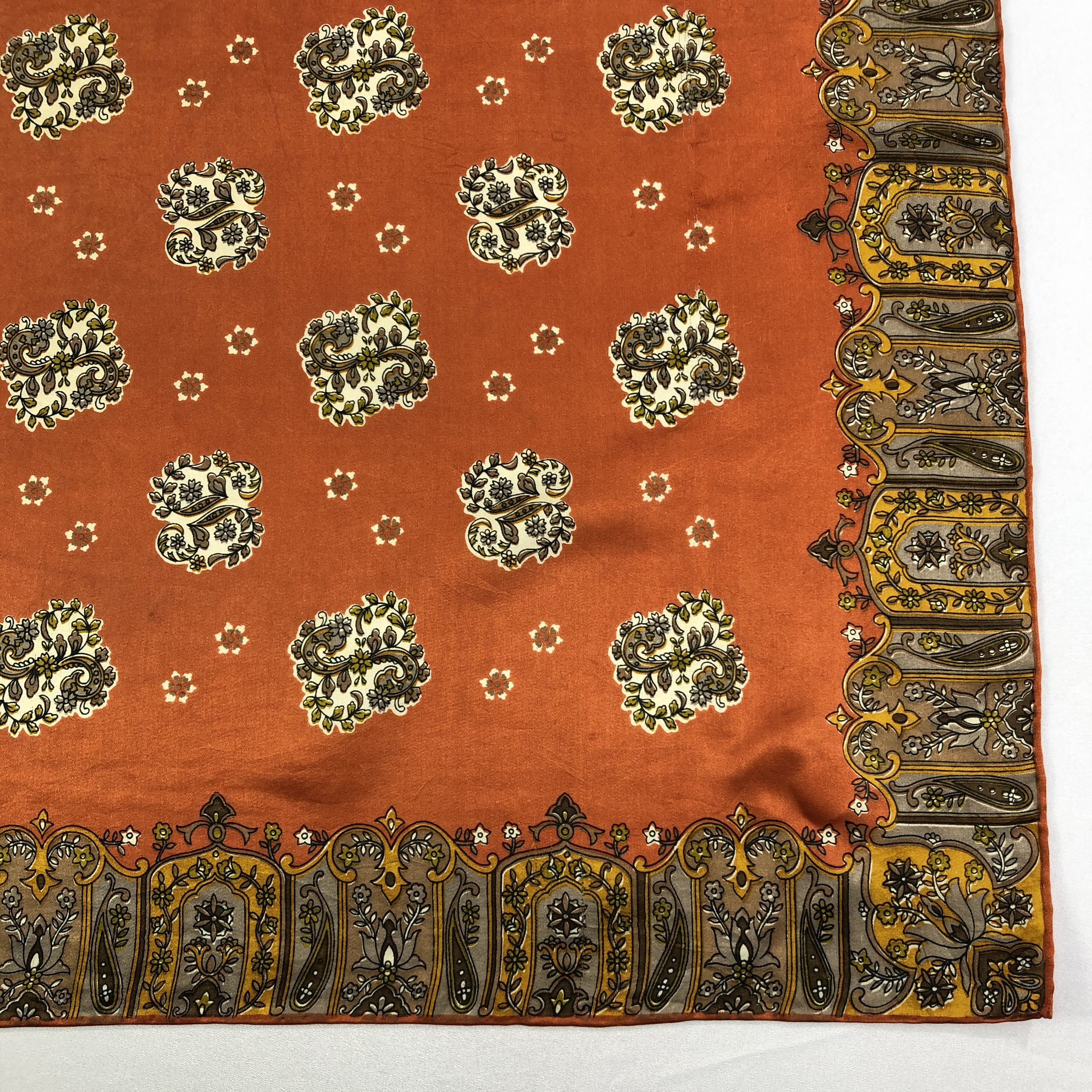 Vintage Vintage Silk Scarf Size ONE SIZE - 4 Thumbnail