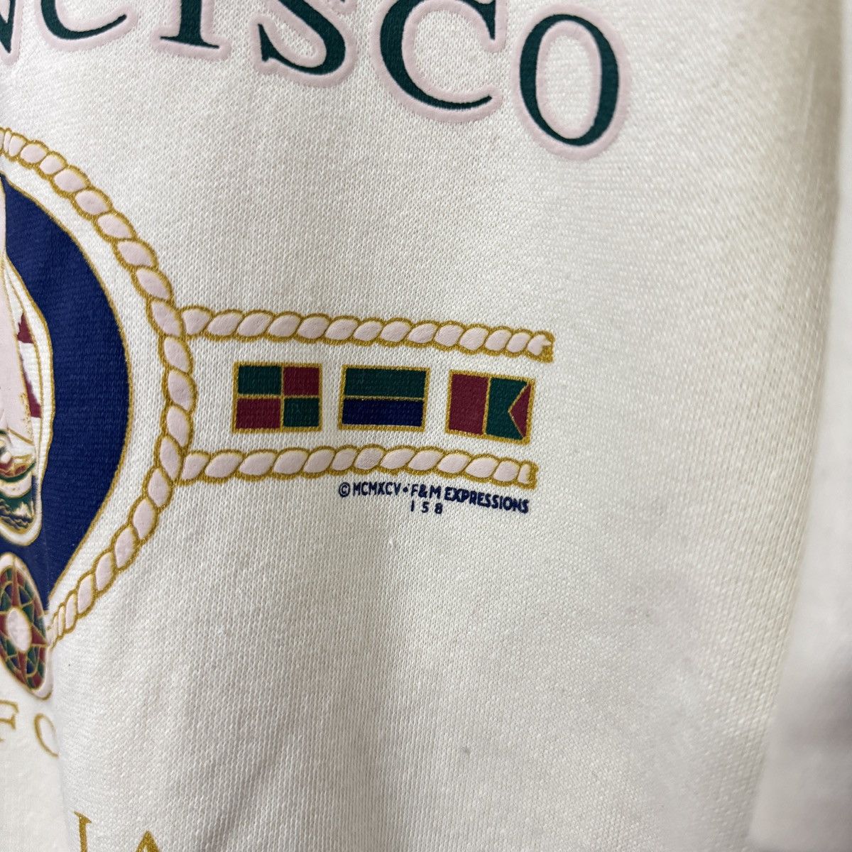 Vintage Vintage San Francisco California Sweatshirt Size US M / EU 48-50 / 2 - 3 Thumbnail