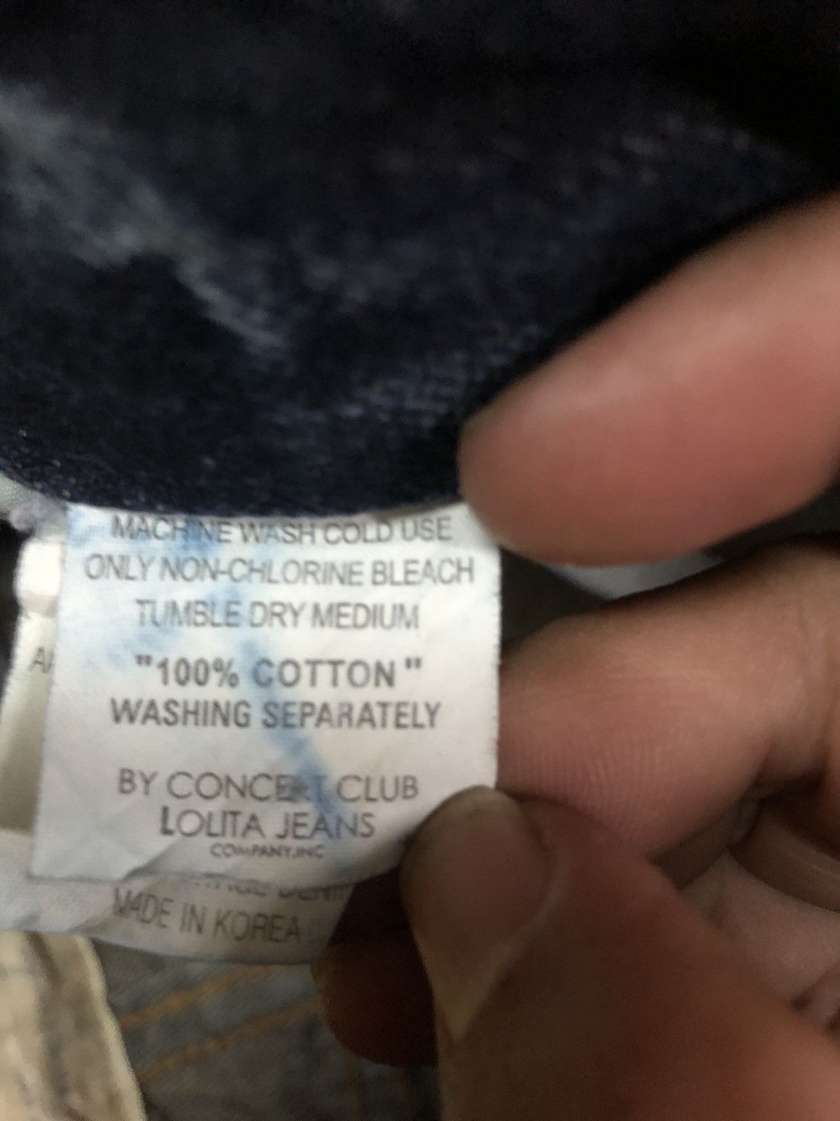 Hysteric Glamour × Japanese Brand Lolita Jeans Pants Size 31" - 4 Thumbnail