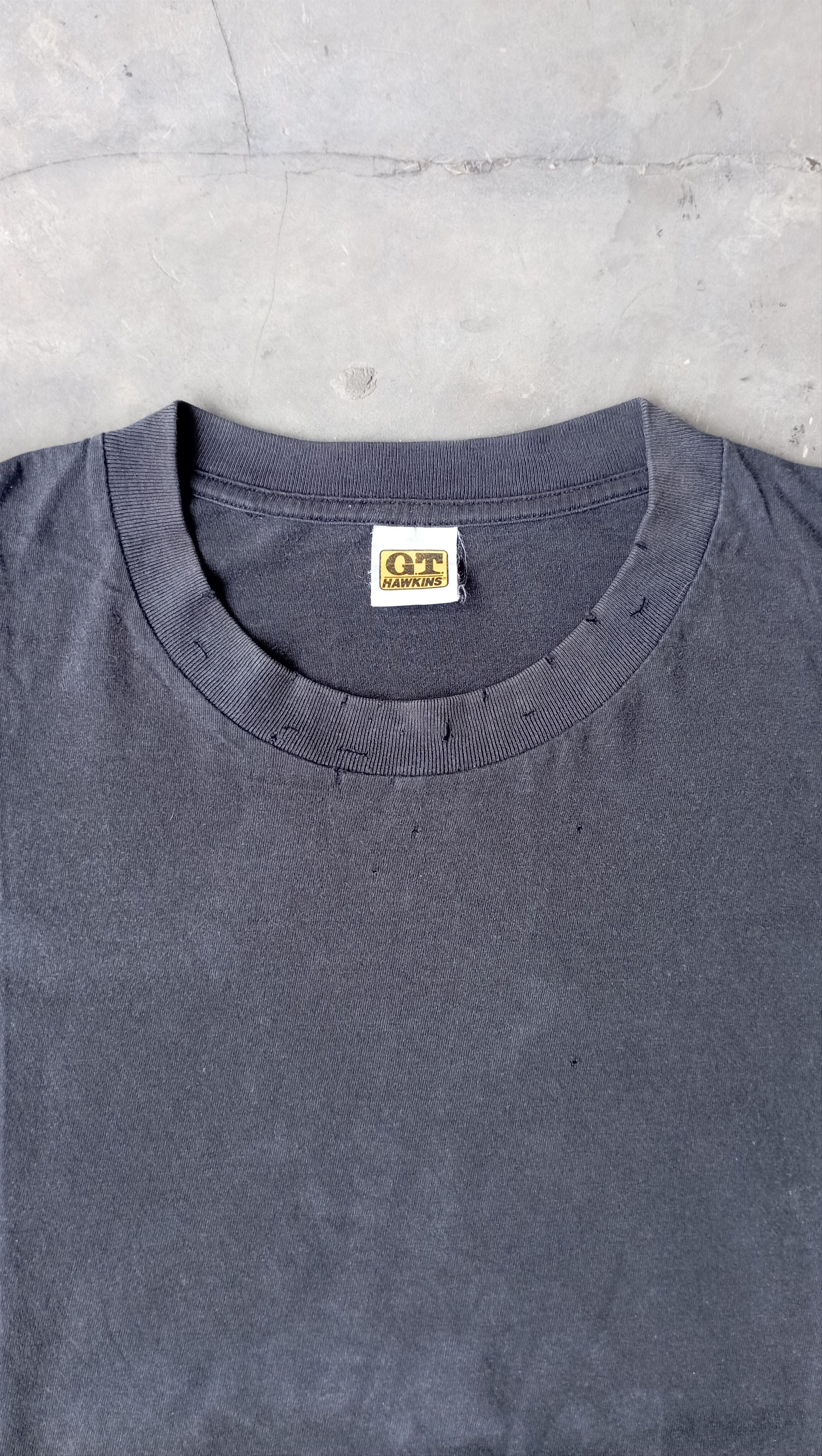 Other Vintage 90s Faded Distress Blank Shirt Size US M / EU 48-50 / 2 - 2 Thumbnail