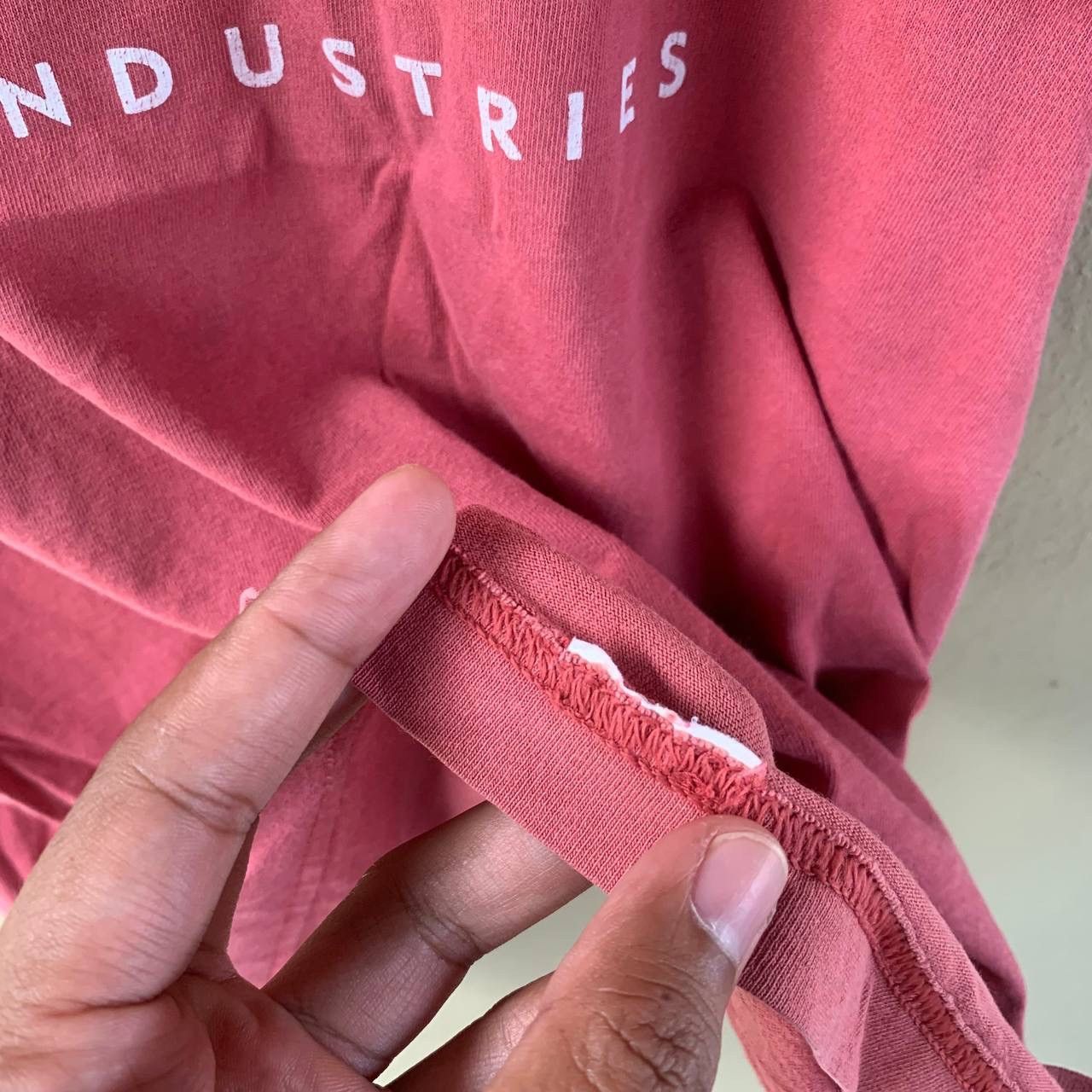 Alpha Industries Distressed Faded Alpha Industries Logo Tees Size US L / EU 52-54 / 3 - 7 Thumbnail