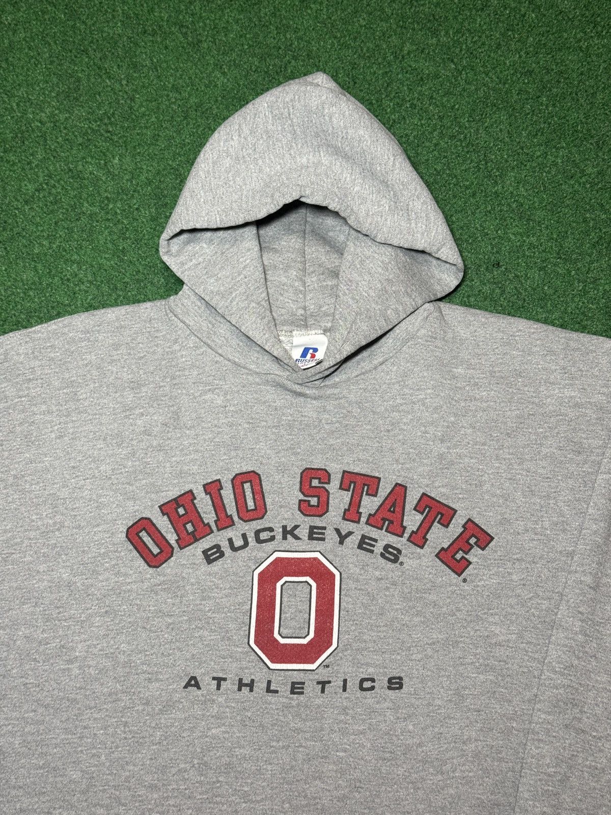 Russell Athletic Vintage Russell Athletic Ohio State Buckeyes L Gray Hoodie Size US L / EU 52-54 / 3 - 2 Thumbnail