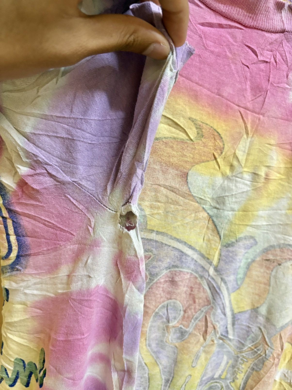 Band Tees Vintage 98 Phish Band Loring Air Force Base Maine Tie Dye Size US L / EU 52-54 / 3 - 17 Thumbnail