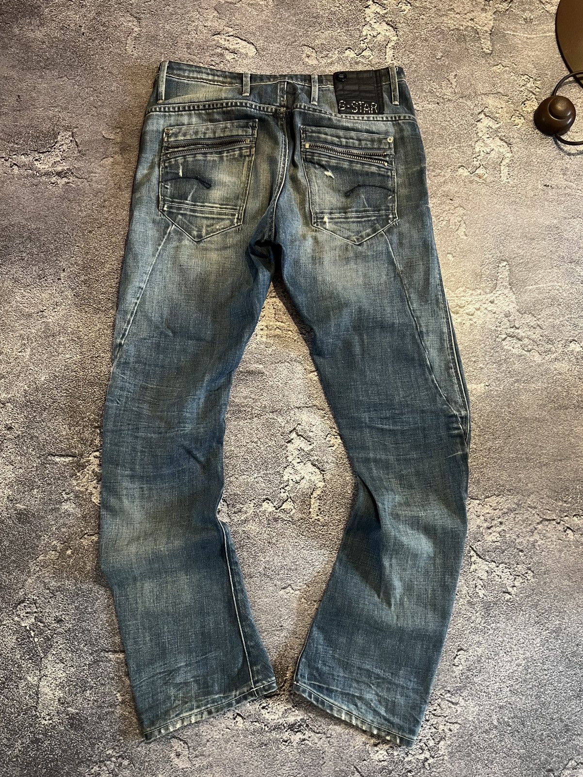 G-Star Faded Blue Y2K Archive / Vintage Avan Garde