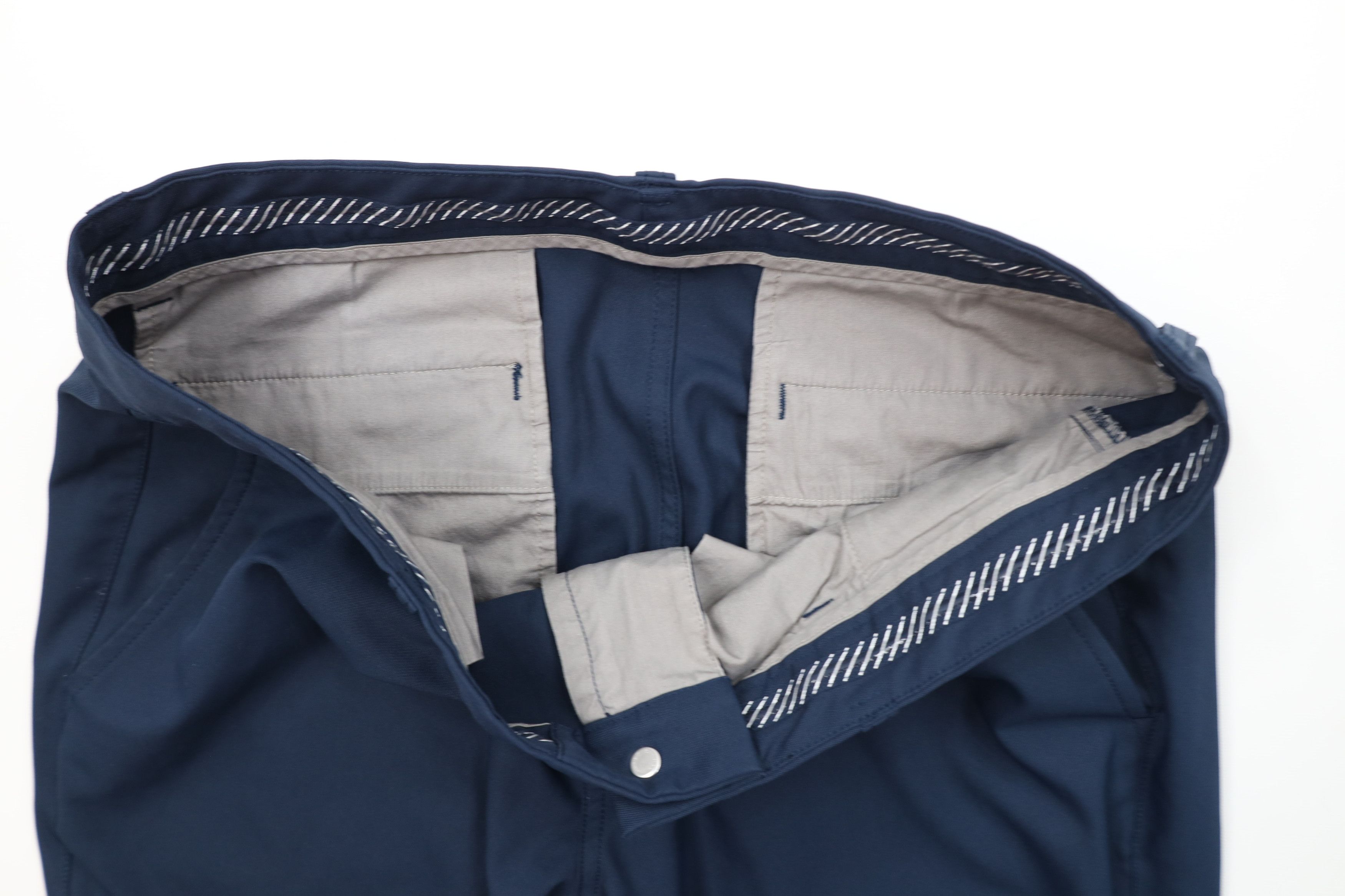 Bonobos Bonobos Golf Tech Zip Cuff Golfing Chino Pants Navy Blue Size US 33 - 7 Thumbnail