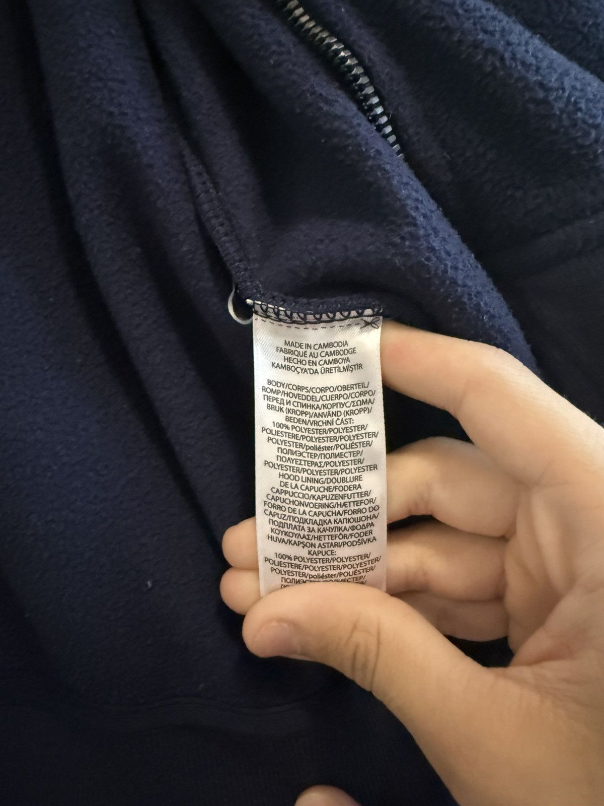 Polo Ralph Lauren Polo Ralph Lauren,Fleece Zip Hoodie,Blue Size US L / EU 52-54 / 3 - 10 Thumbnail