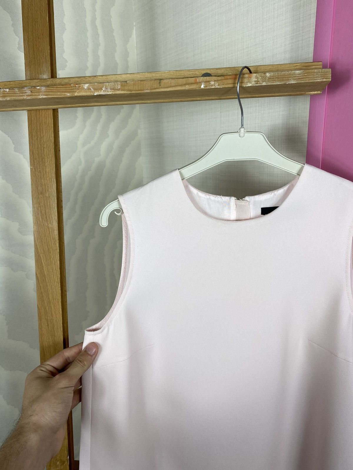 Designer Sly 010 Blouse Top Pink Size S / US 4 / IT 40 - 5 Thumbnail
