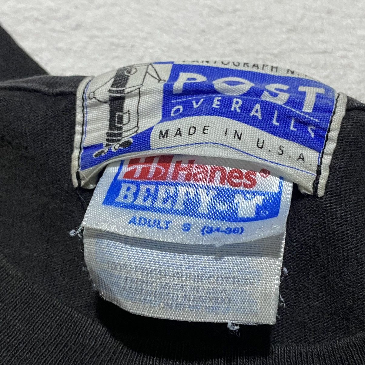 Post Overalls 💥RARE💥 Vintage post overalls hanes Tshirt Size US S / EU 44-46 / 1 - 9 Thumbnail