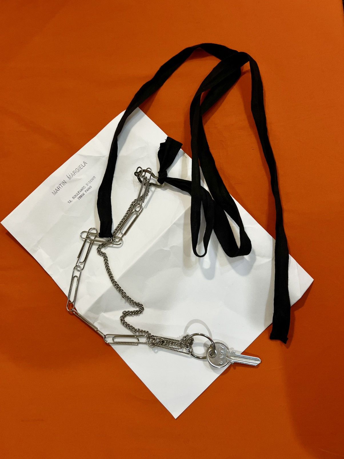 Maison Margiela MARGIELA ARCHIVES split iron chain belt F/W 93-94 Size ONE SIZE - 5 Thumbnail