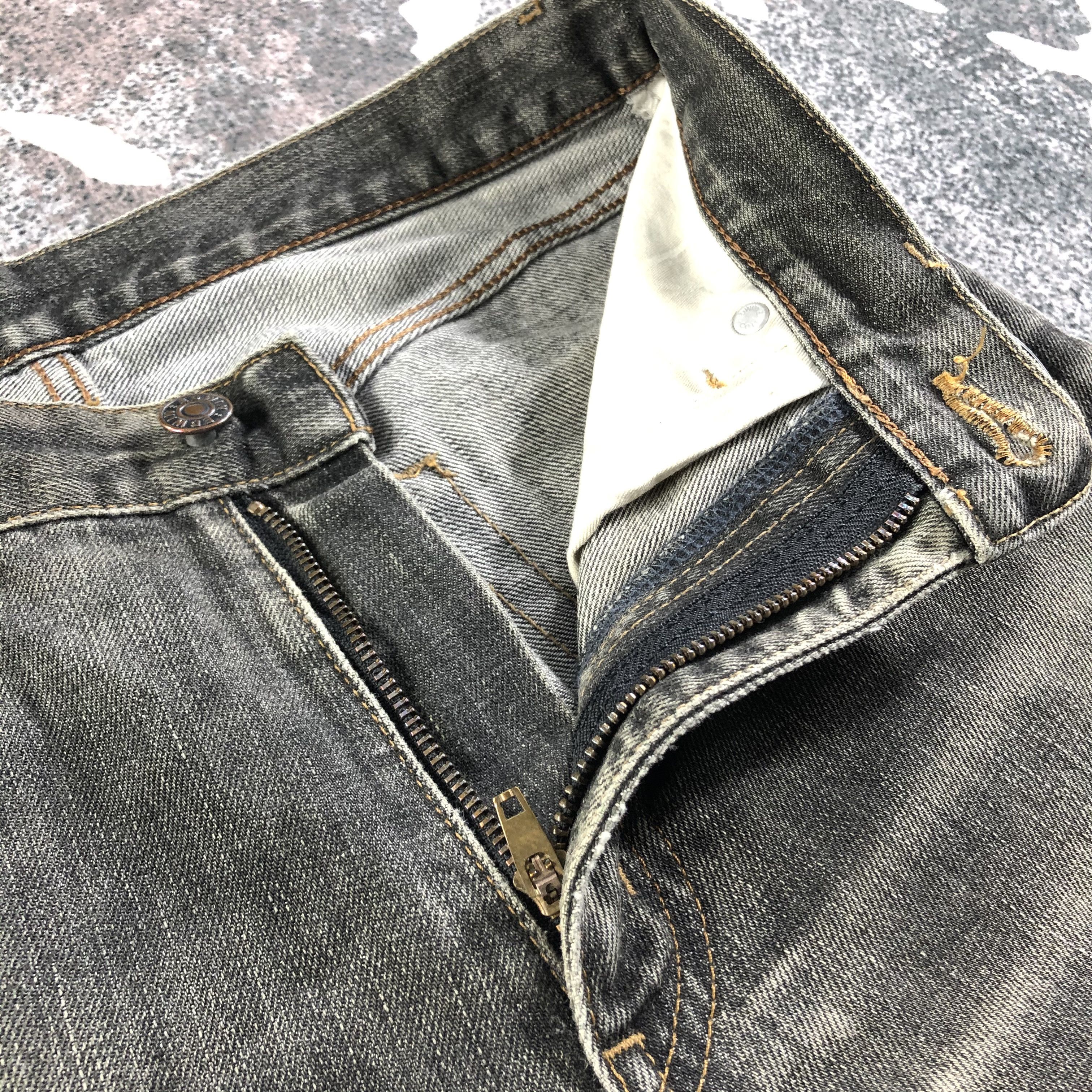 Edwin Vintage Edwin Jeans Faded Black Denim KJ2570 Size US 29 - 8 Thumbnail
