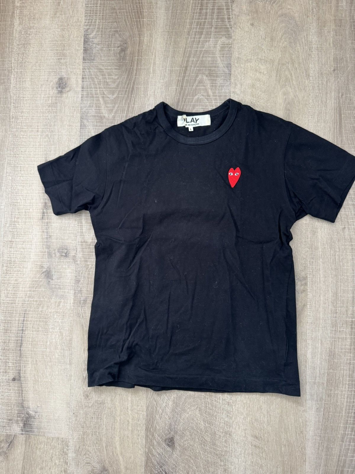 Comme des Garcons PLAY Logo Tee Shirt Size US L / EU 52-54 / 3 - 2 Thumbnail