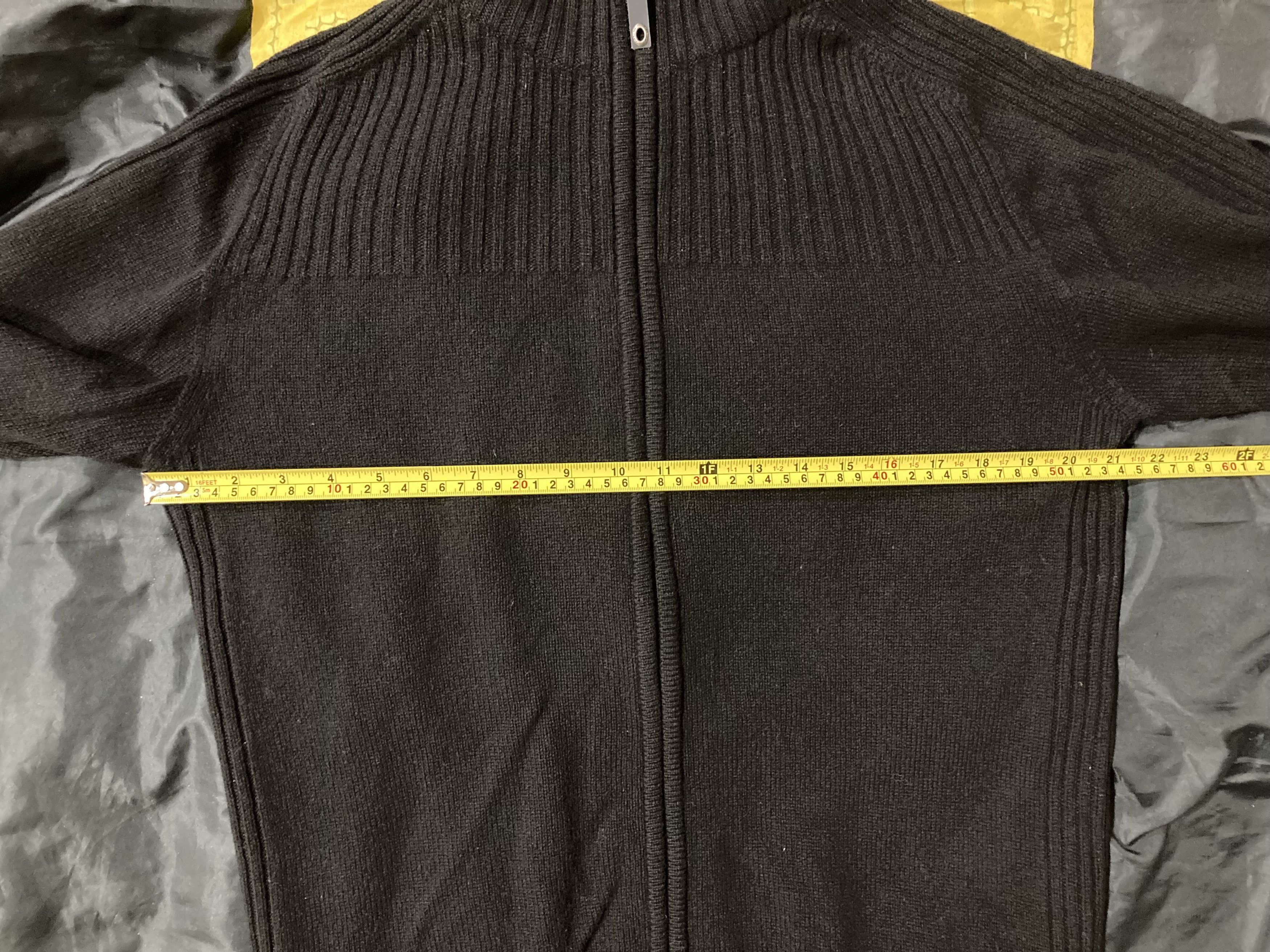 Nike ACG Vintage Nike ACG Full Zip Wool Black Sweater Size US L / EU 52-54 / 3 - 8 Thumbnail