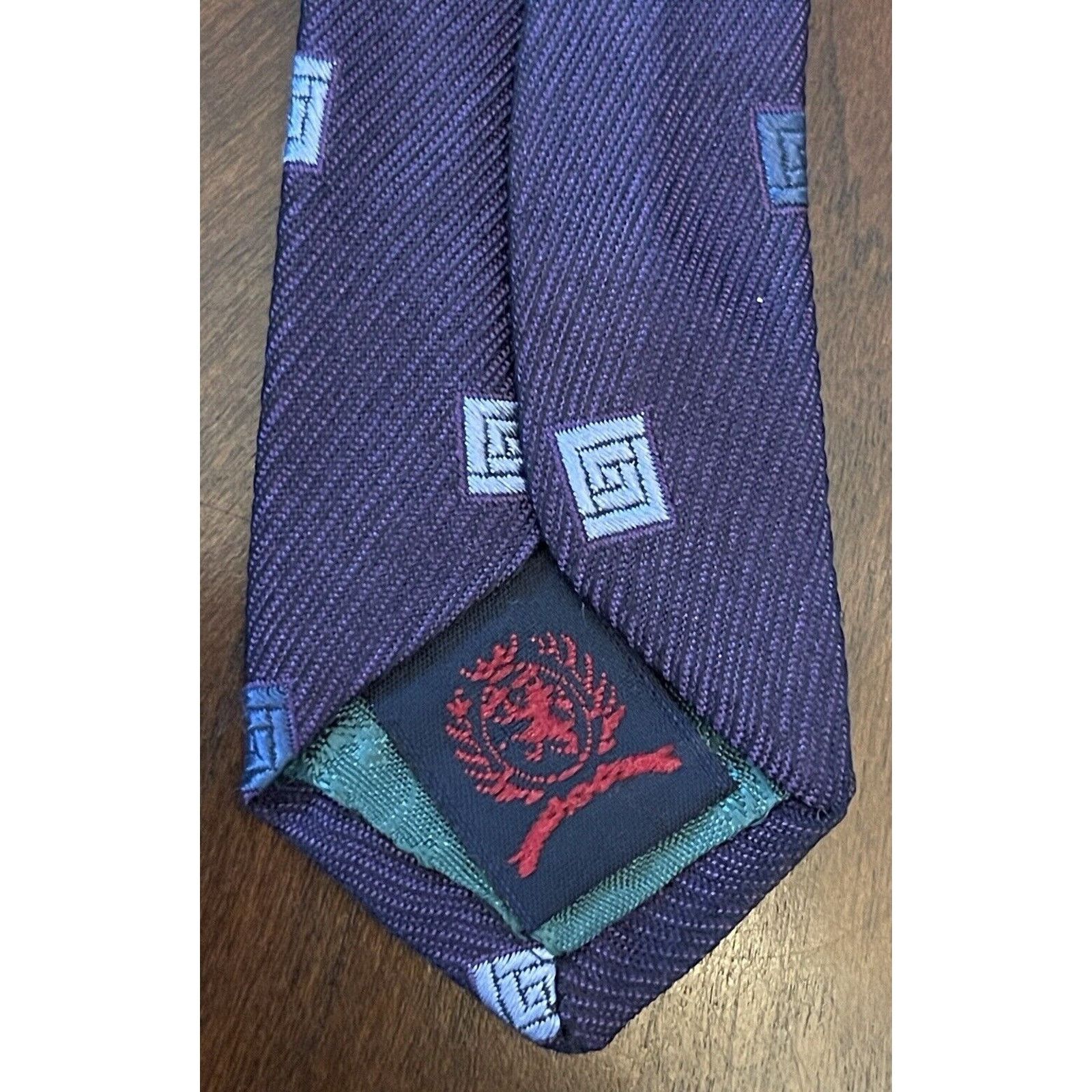 Tommy Hilfiger Tommy Hilfiger Blue 100% Imported Silk Made In Usa Size ONE SIZE - 7 Thumbnail