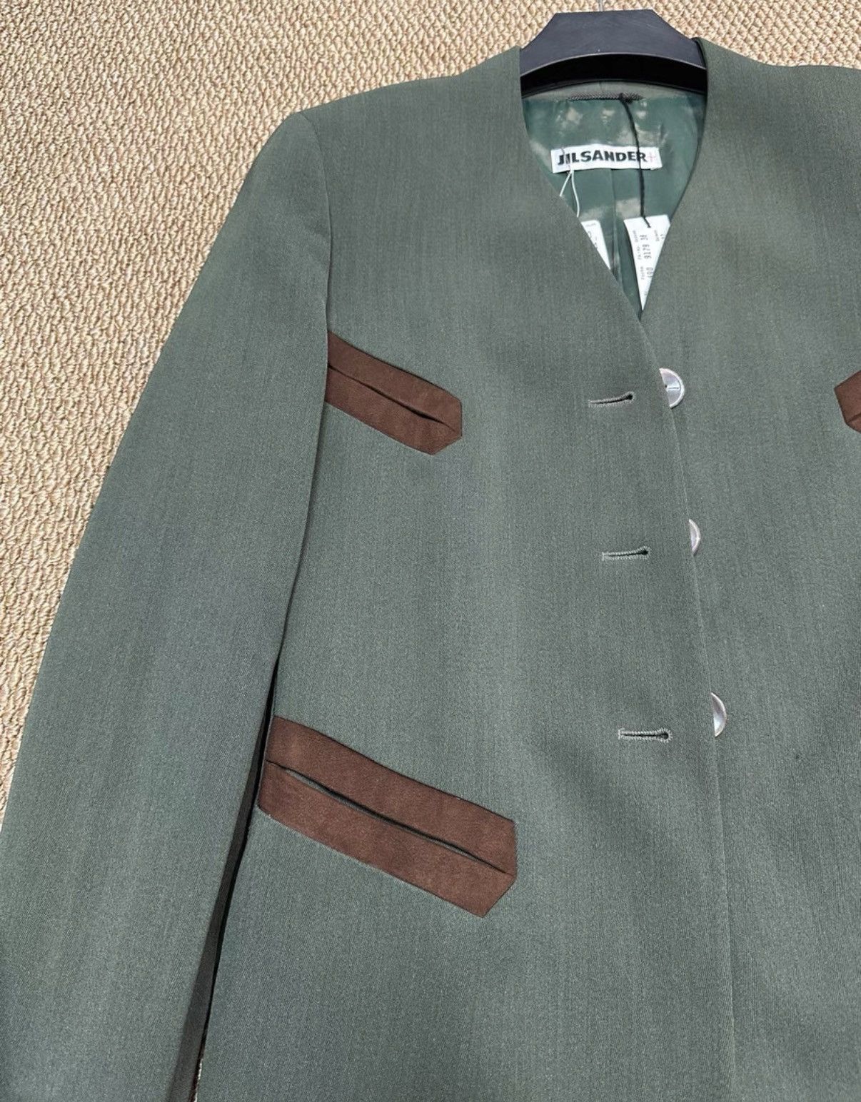Jil Sander Jil Sander Collarless Jacket K23 Size XS / US 0-2 / IT 36-38 - 4 Thumbnail