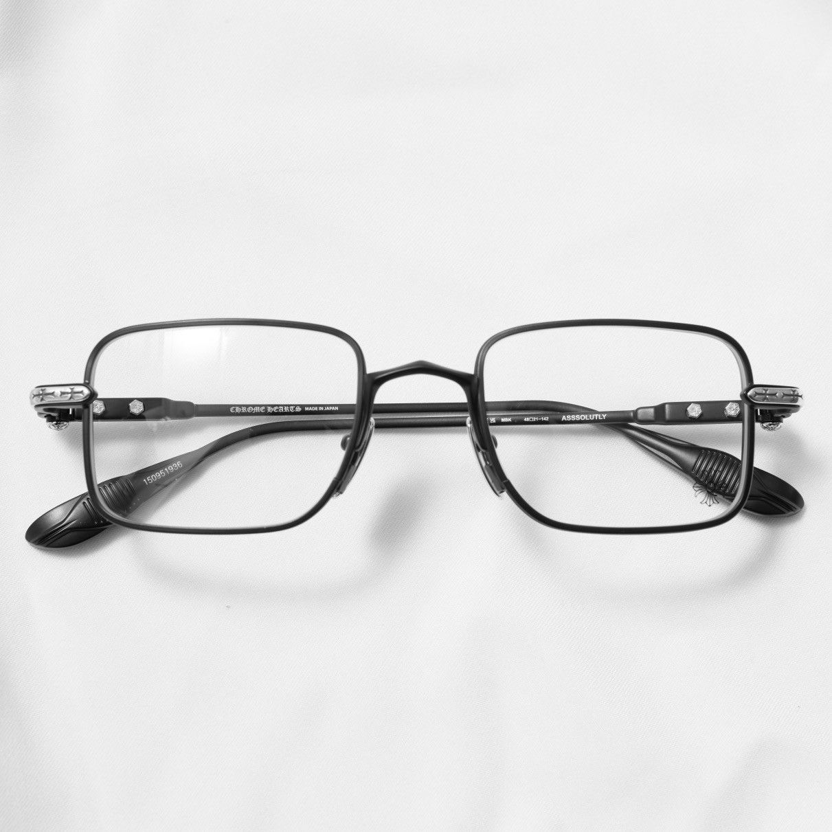 Chrome Hearts CHROME HEARTS ASSSOLUTLY MATTE BLACK GLASSES Size ONE SIZE - 6 Thumbnail
