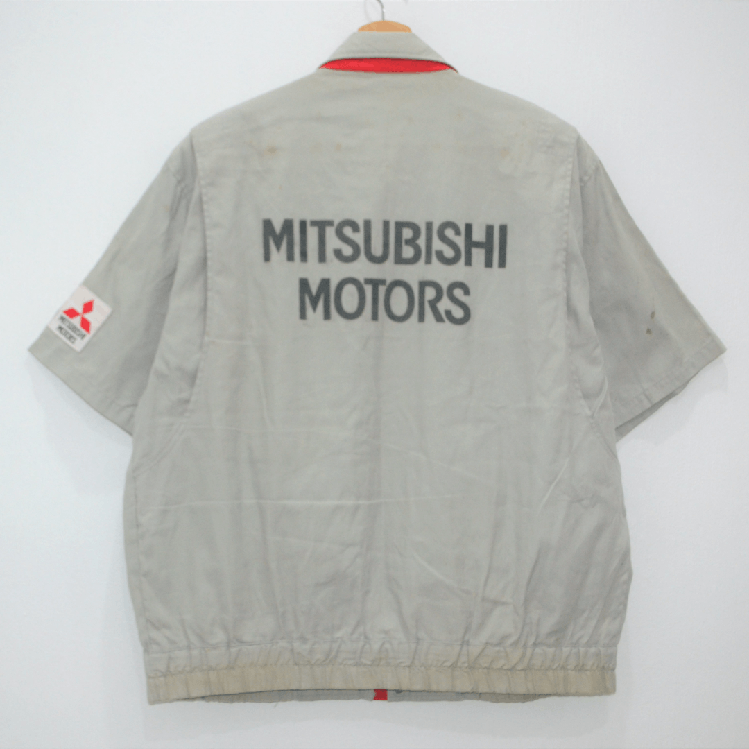 Vintage Mitsubishi Motors Worker Jacket Size US L / EU 52-54 / 3 - 2 Thumbnail
