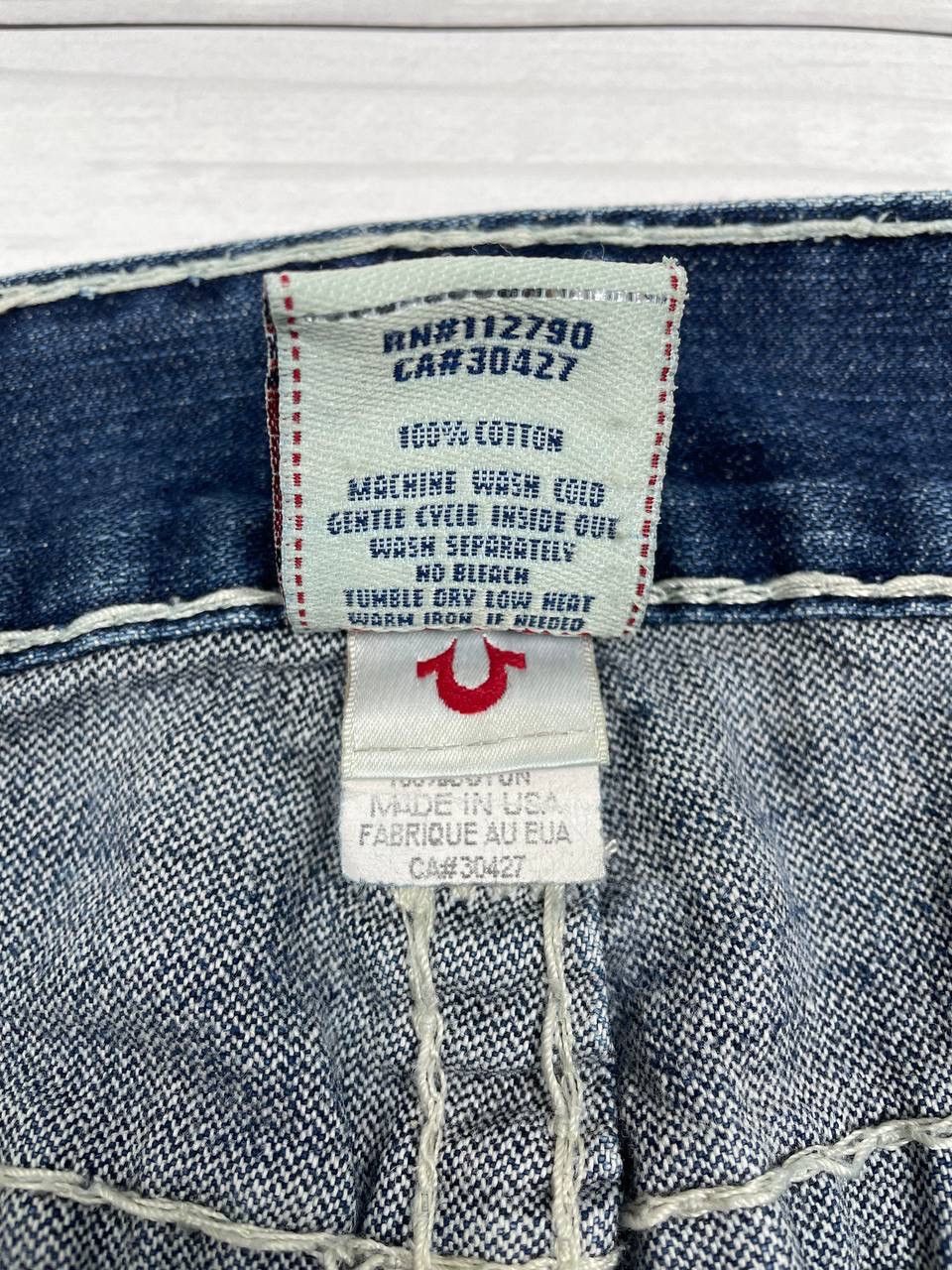 True Religion TRUE RELIGION Jack Natural Super Straight Jeans Navy Size US 34 / EU 50 - 15 Thumbnail