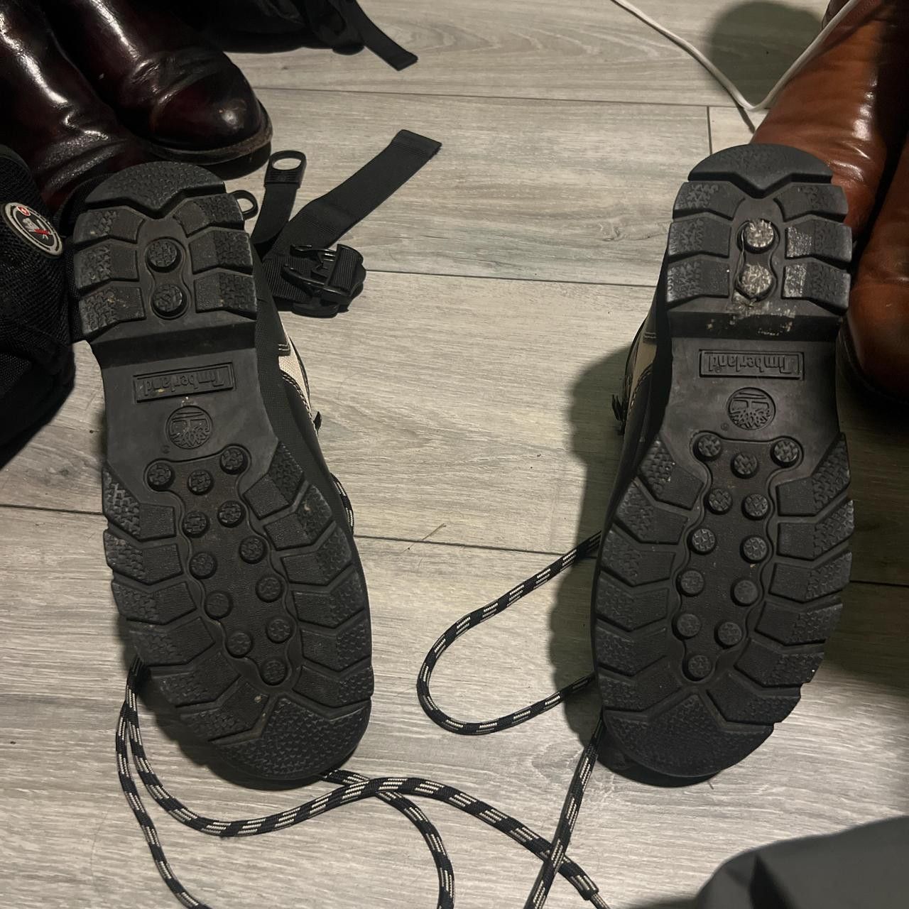 Timberland × Vintage Timberland black and white hiking style boots Size US 8.5 / EU 41-42 - 4 Thumbnail