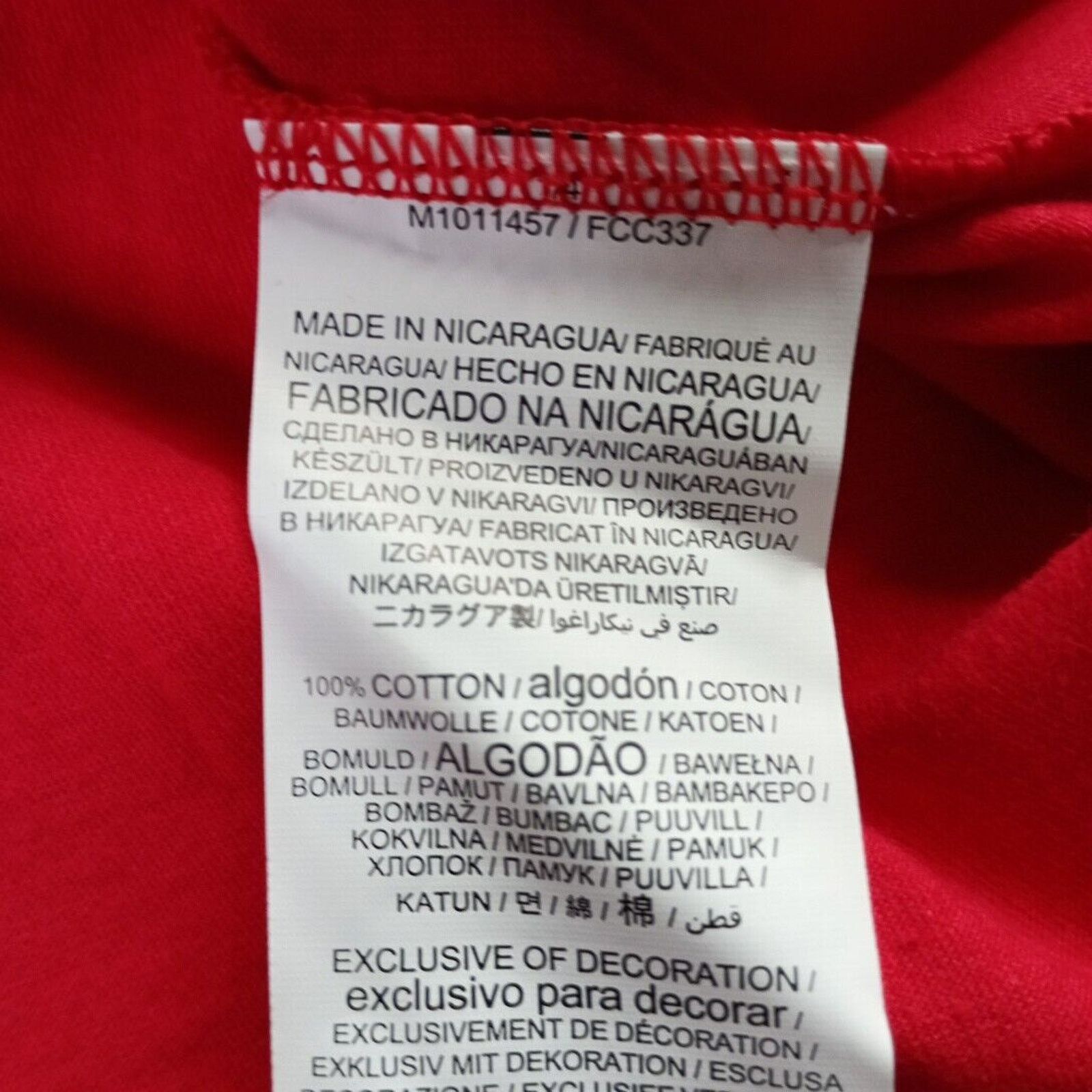 & Other Stories Washington Capitals T-shirt Women's L Large Fanatics Red Size L / US 10 / IT 46 - 6 Thumbnail