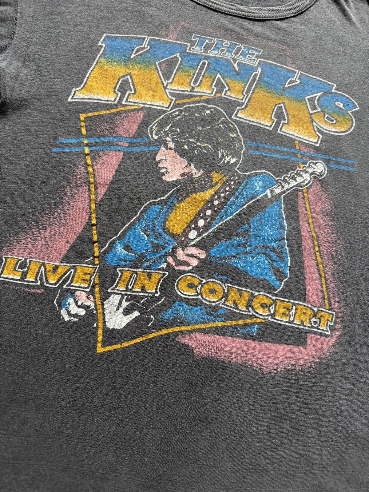 Vintage Vintage 1980 The Kinks “One For The Road” Band T-Shirt M Size US M / EU 48-50 / 2 - 2 Thumbnail