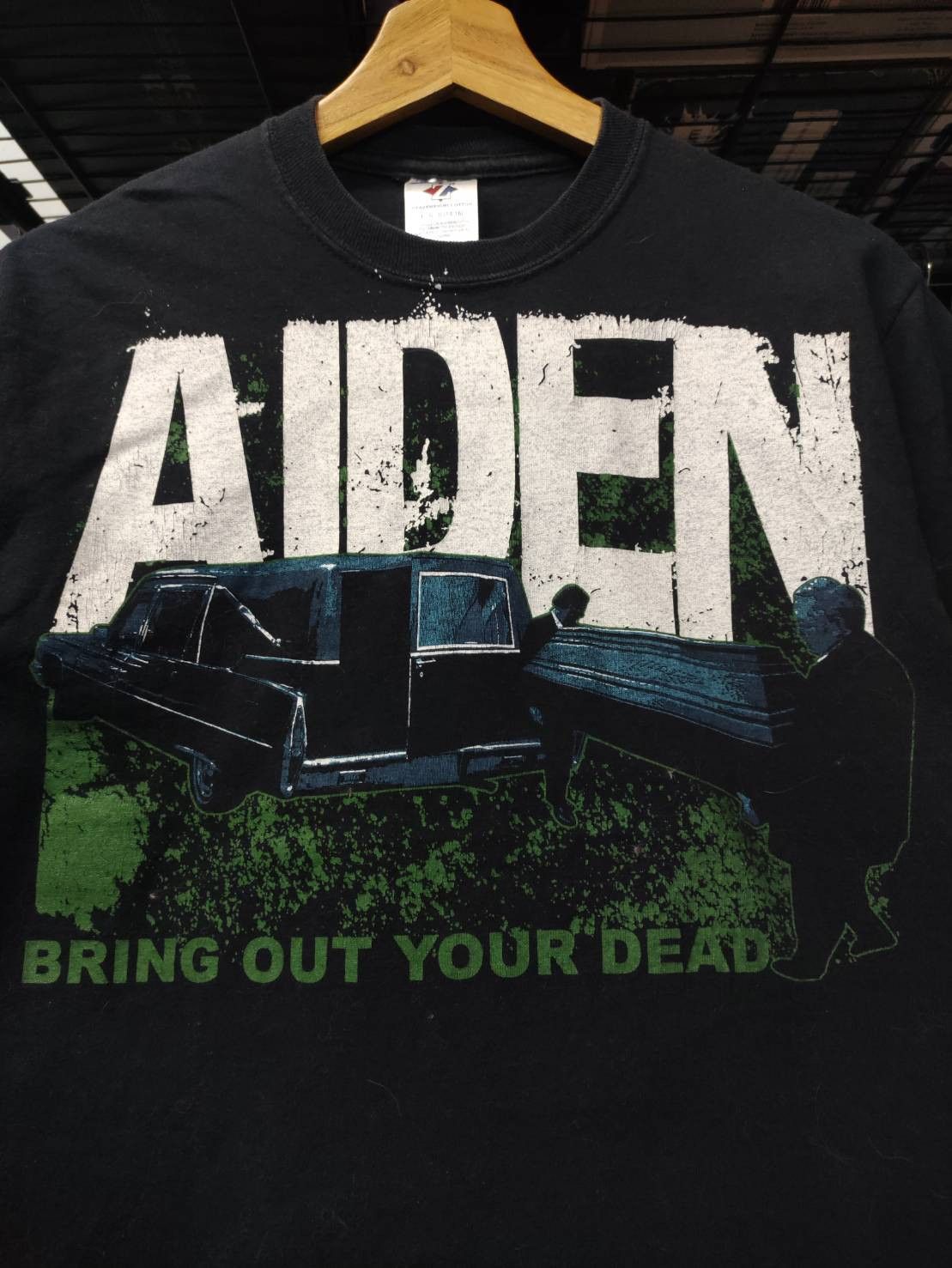 Band Tees Vtg 00's Aiden Band " Bring Out Your Dead " T-Shirt Size US S / EU 44-46 / 1 - 1 Thumbnail