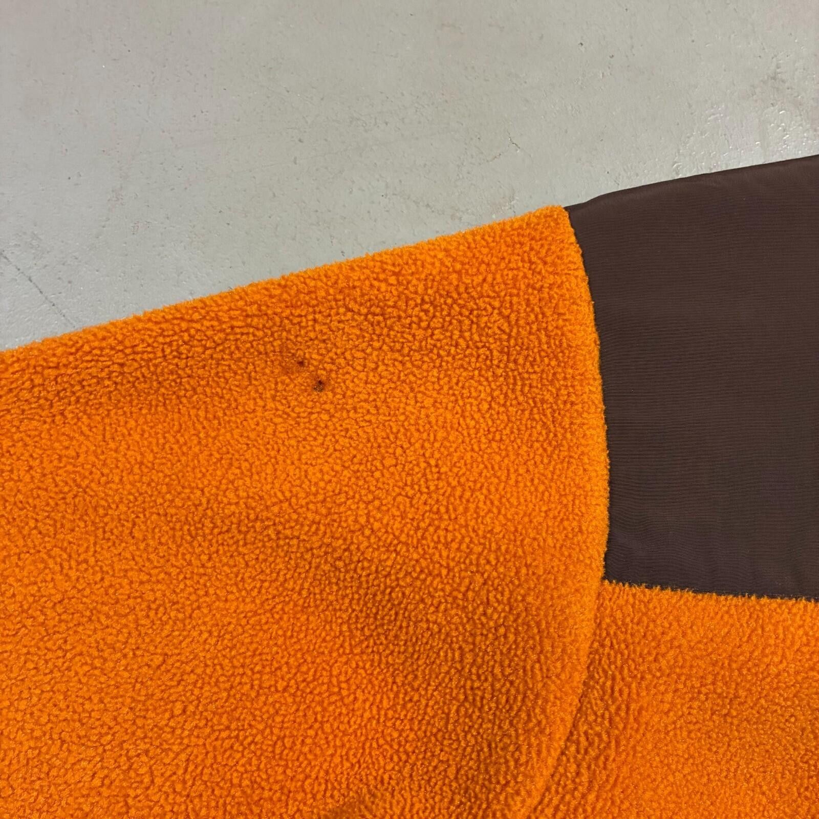 The North Face North Face Denali Boys XL Orange Brown Fleece Jacket 2000s Size US XL / EU 56 / 4 - 8 Thumbnail