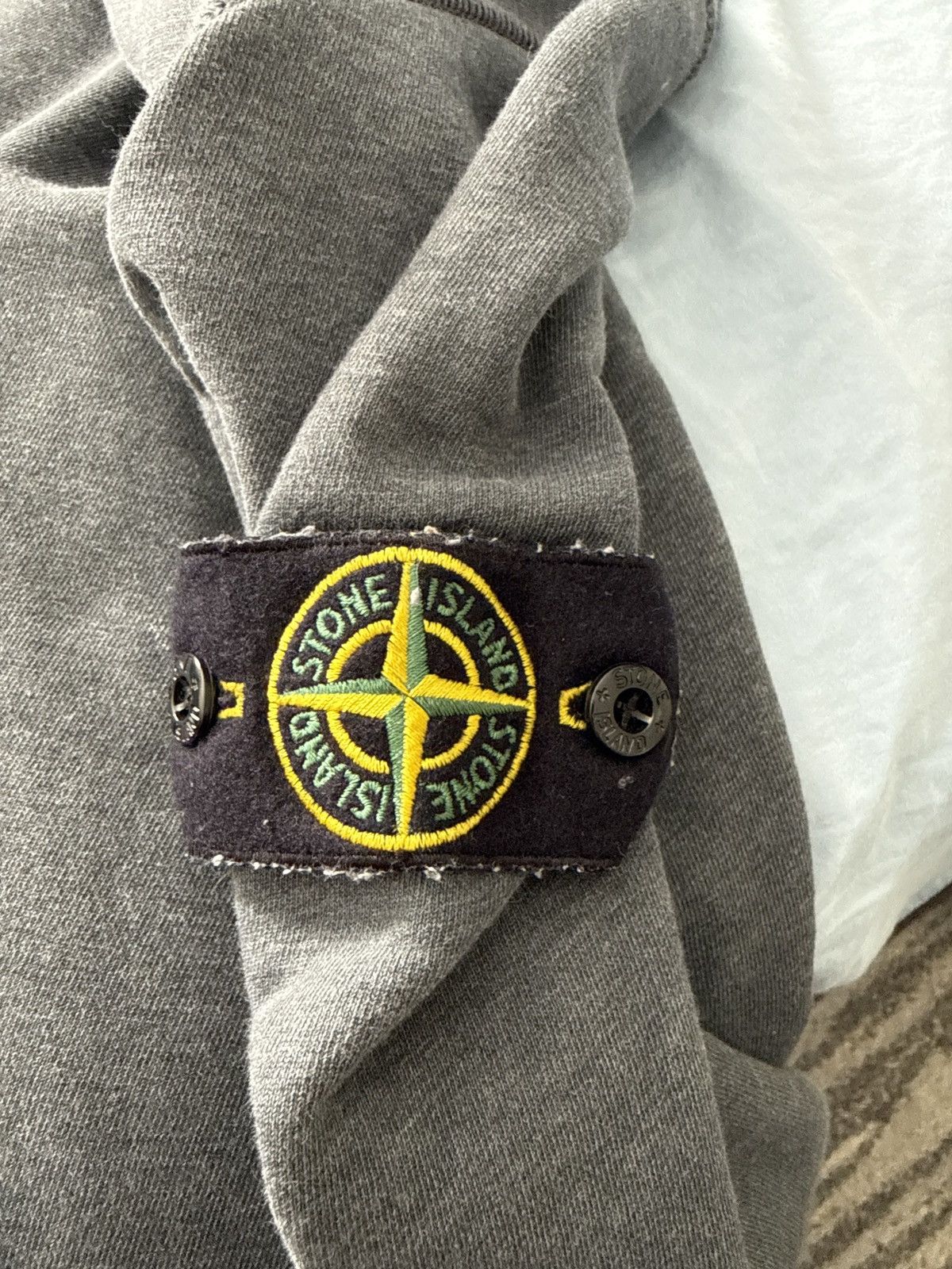 Stone Island Stone Island Unique Grey Sweater Size US S / EU 44-46 / 1 - 5 Thumbnail