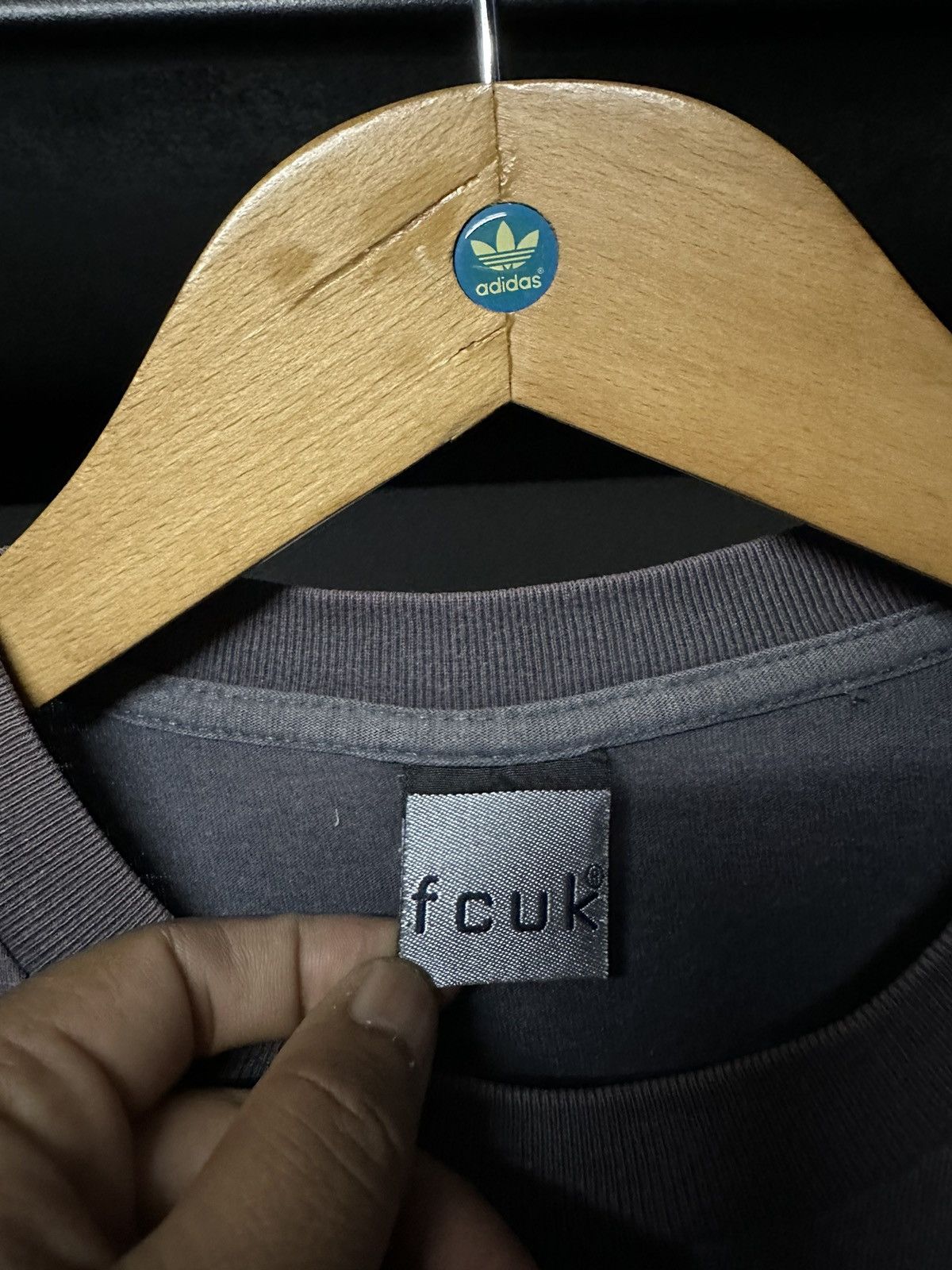 FCUK × Vintage Thrashed Vintage Fcuk Work Jeans Sun Faded Tee Size US L / EU 52-54 / 3 - 3 Thumbnail